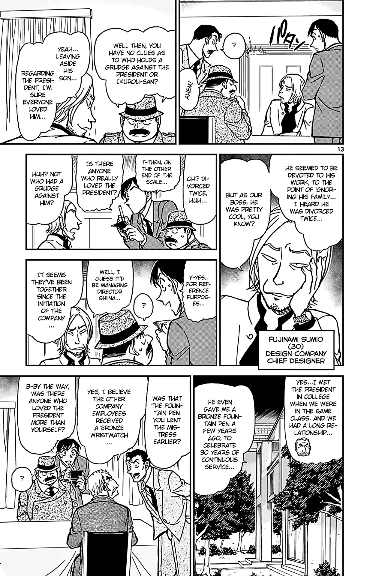 Detective Conan Chapter 784 page 14 - Chapter 784: On-the-spot Investigation: The Vow