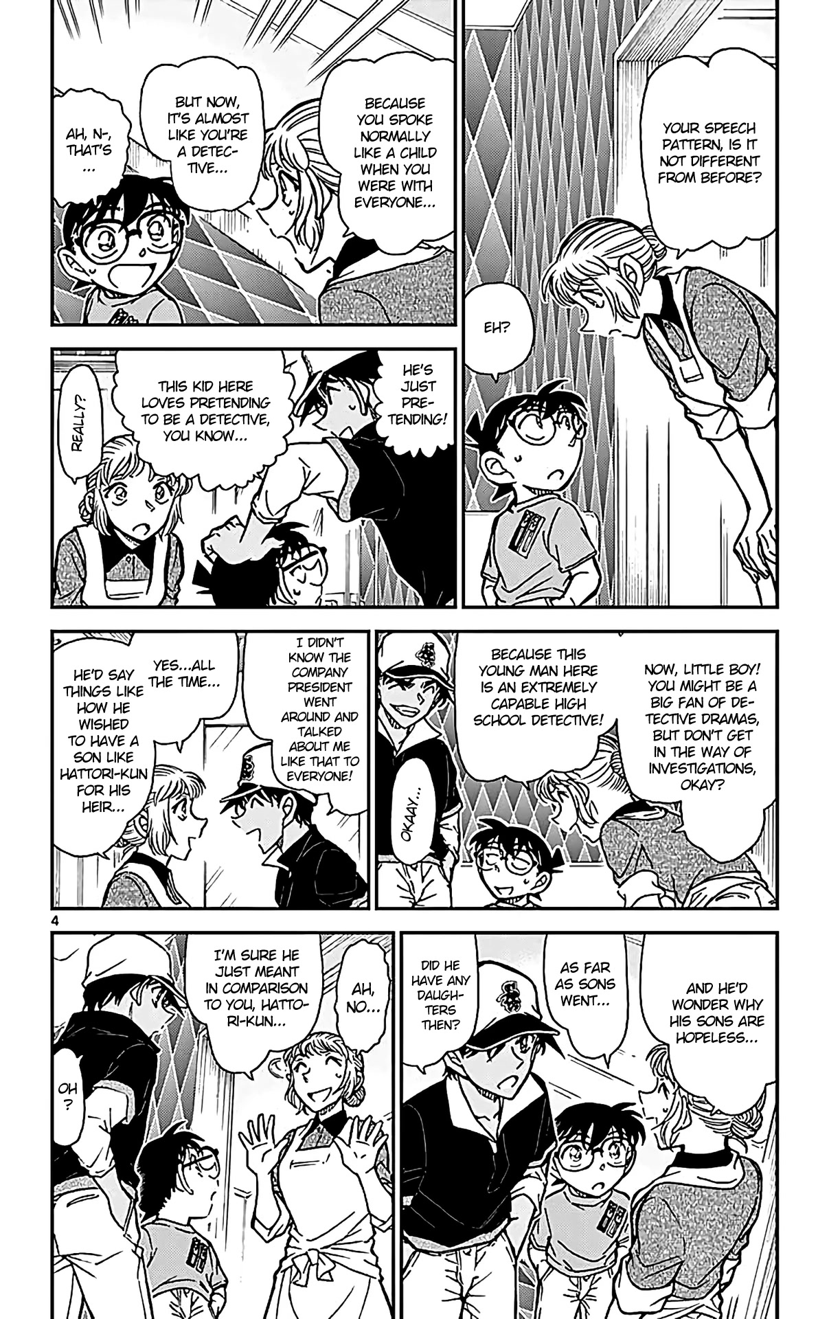 Detective Conan Chapter 784 page 5 - Chapter 784: On-the-spot Investigation: The Vow