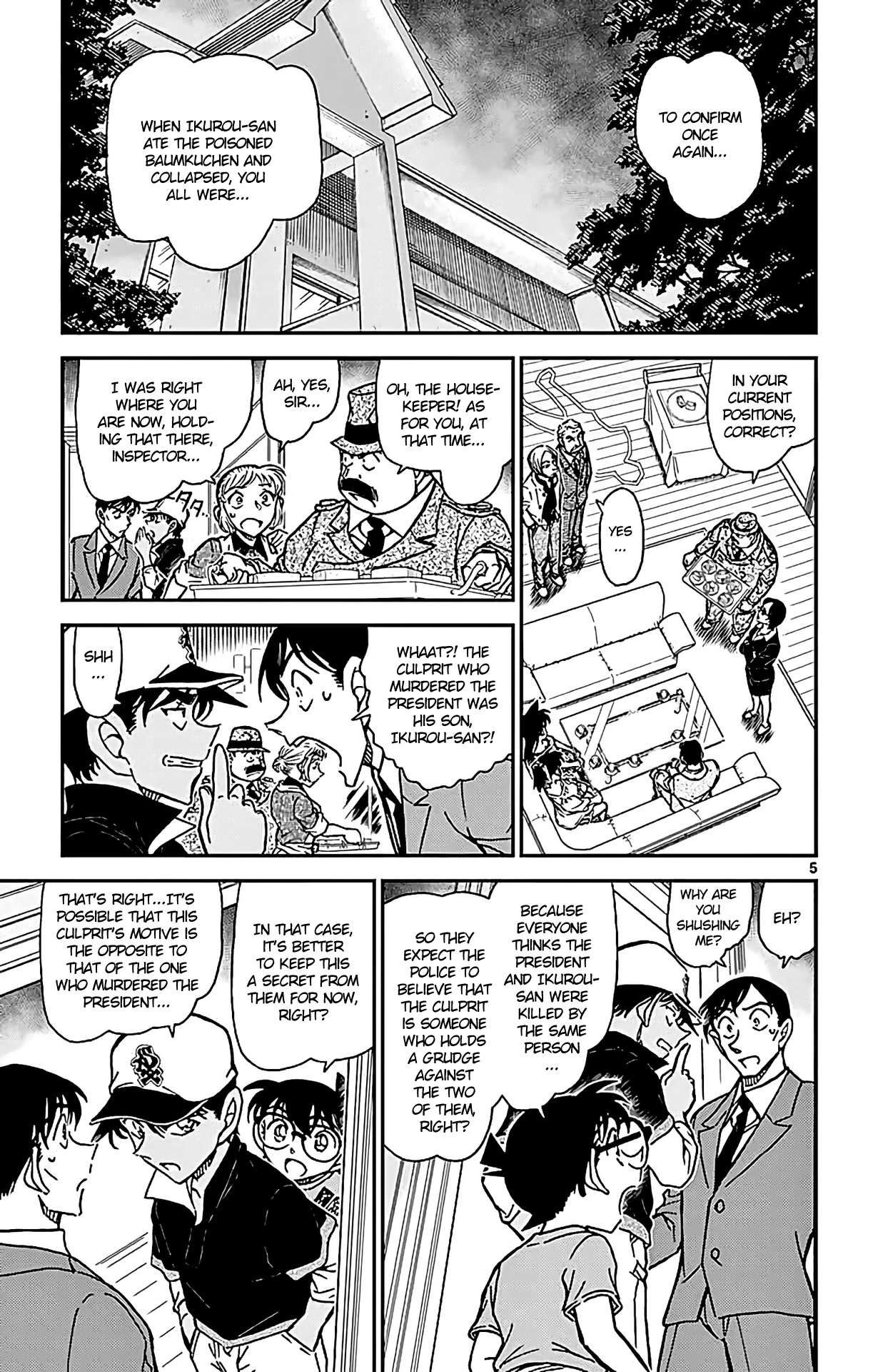 Detective Conan Chapter 784 page 6 - Chapter 784: On-the-spot Investigation: The Vow