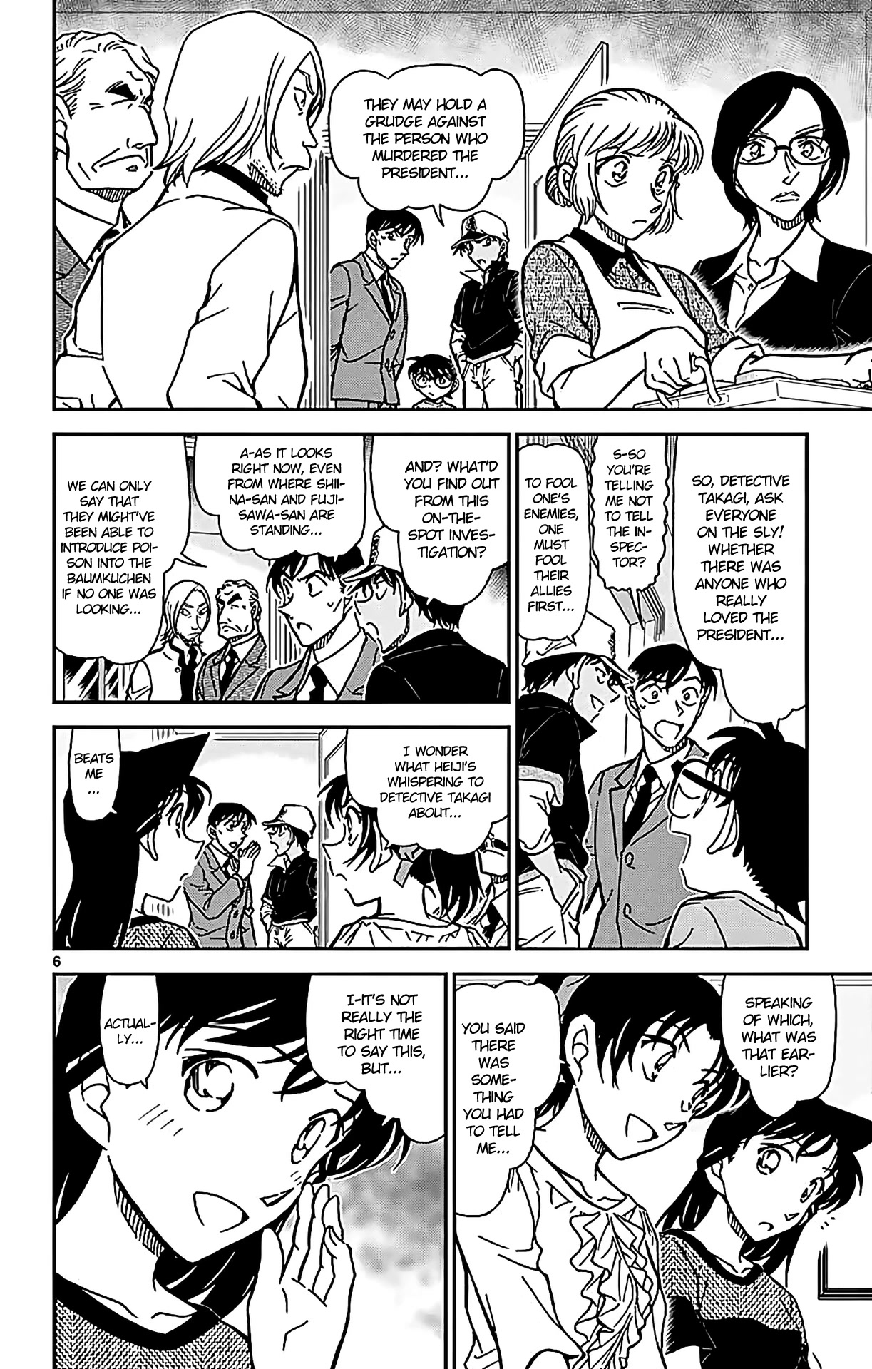 Detective Conan Chapter 784 page 7 - Chapter 784: On-the-spot Investigation: The Vow