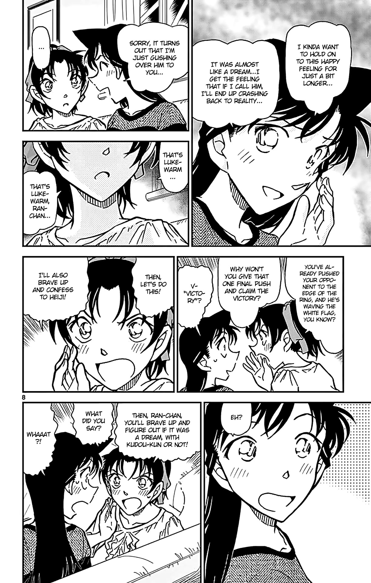 Detective Conan Chapter 784 page 9 - Chapter 784: On-the-spot Investigation: The Vow