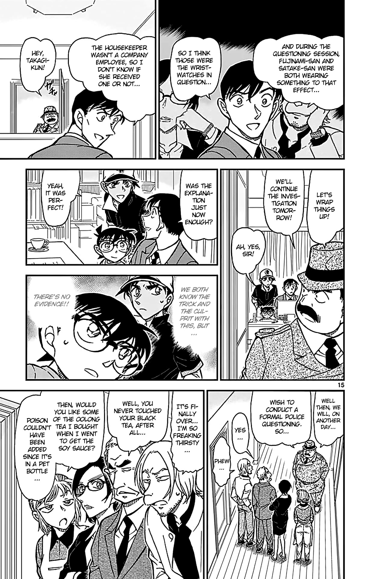 Detective Conan Chapter 785 page 16 - Chapter 785: The Mistress' Written Confession
