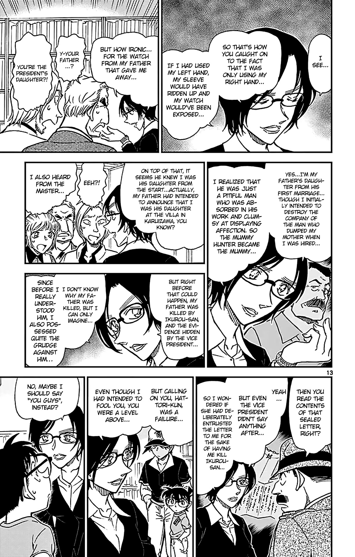 Detective Conan Chapter 786 page 14 - Chapter 786: The Parent-Child Optical Illusion