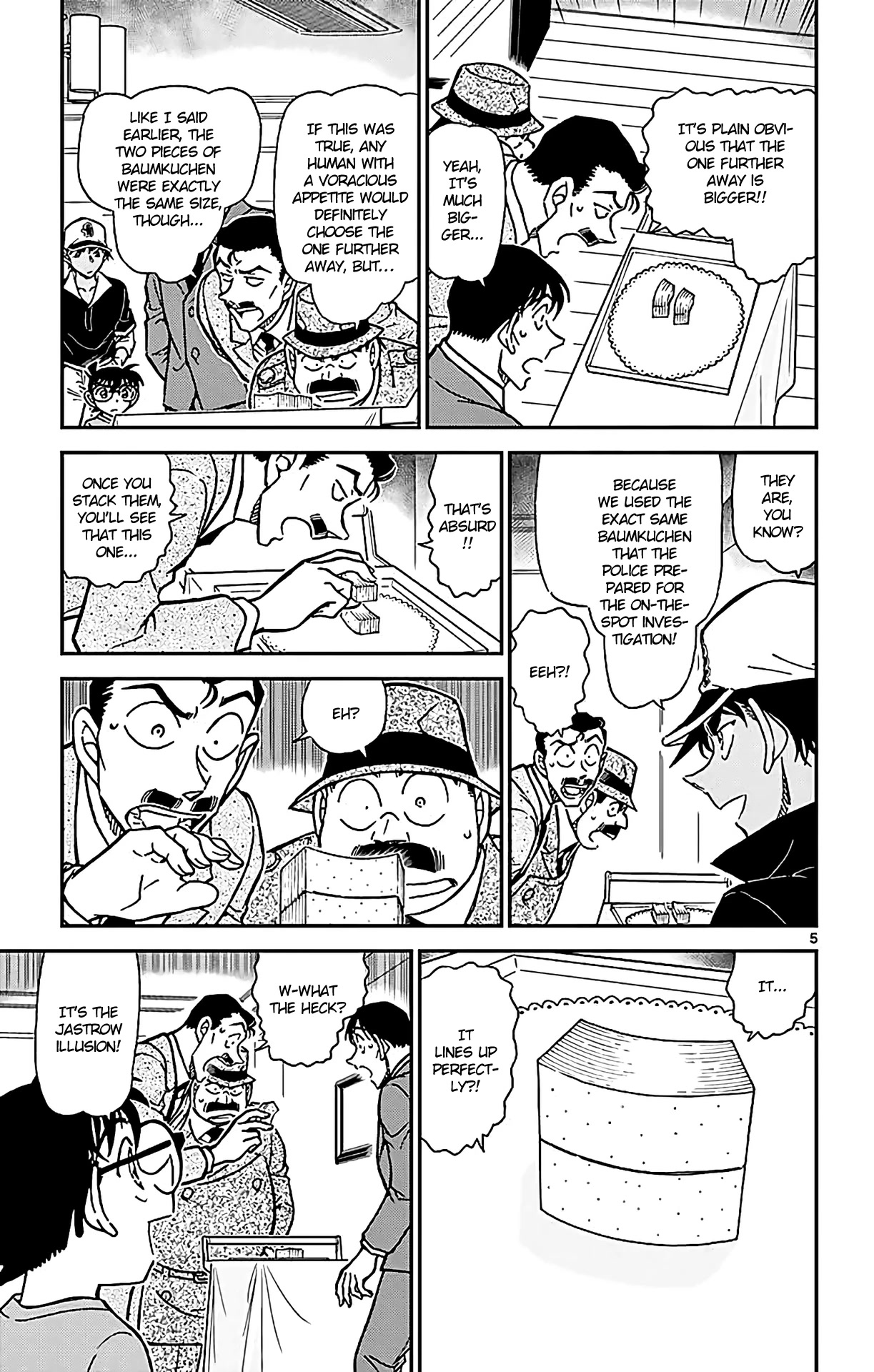 Detective Conan Chapter 786 page 6 - Chapter 786: The Parent-Child Optical Illusion