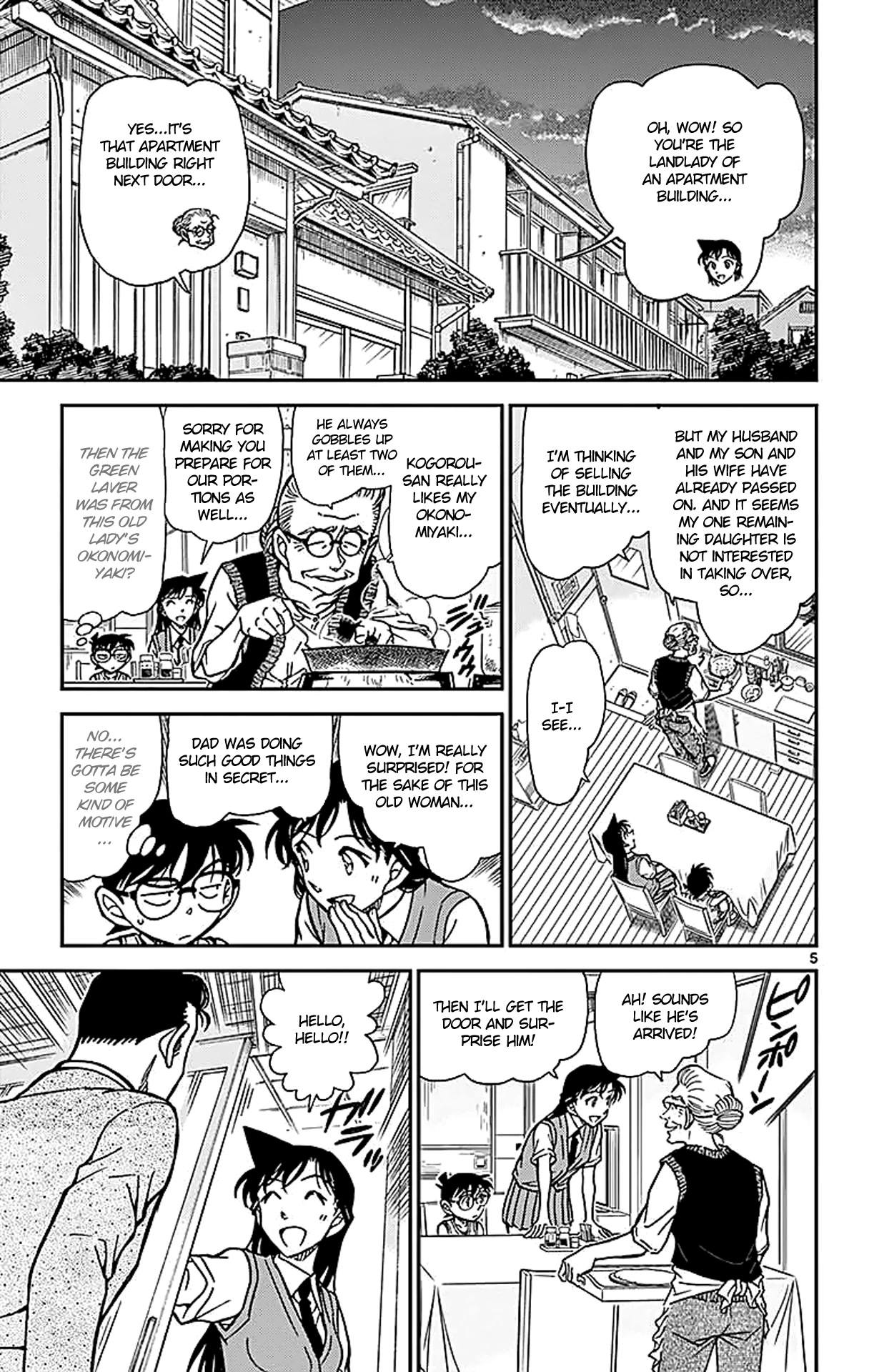Detective Conan Chapter 787 page 6 - Chapter 787: Kogorou-san Is a Good Man