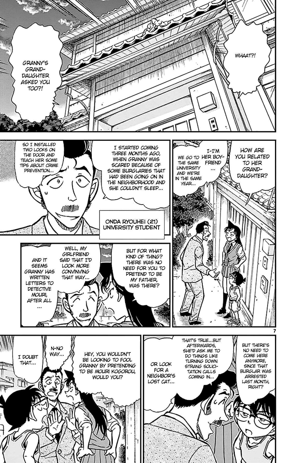 Detective Conan Chapter 787 page 8 - Chapter 787: Kogorou-san Is a Good Man