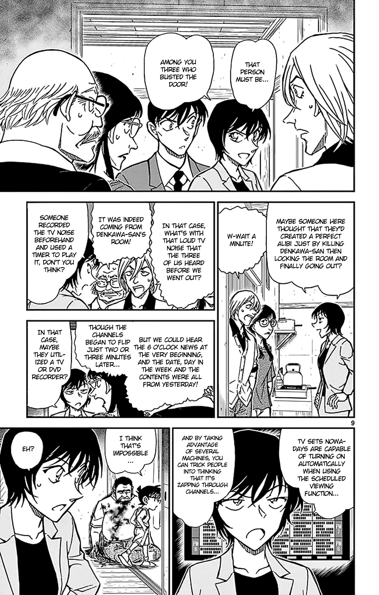 Detective Conan Chapter 788 page 10 - Chapter 788: The Real Sleeping Kogorou