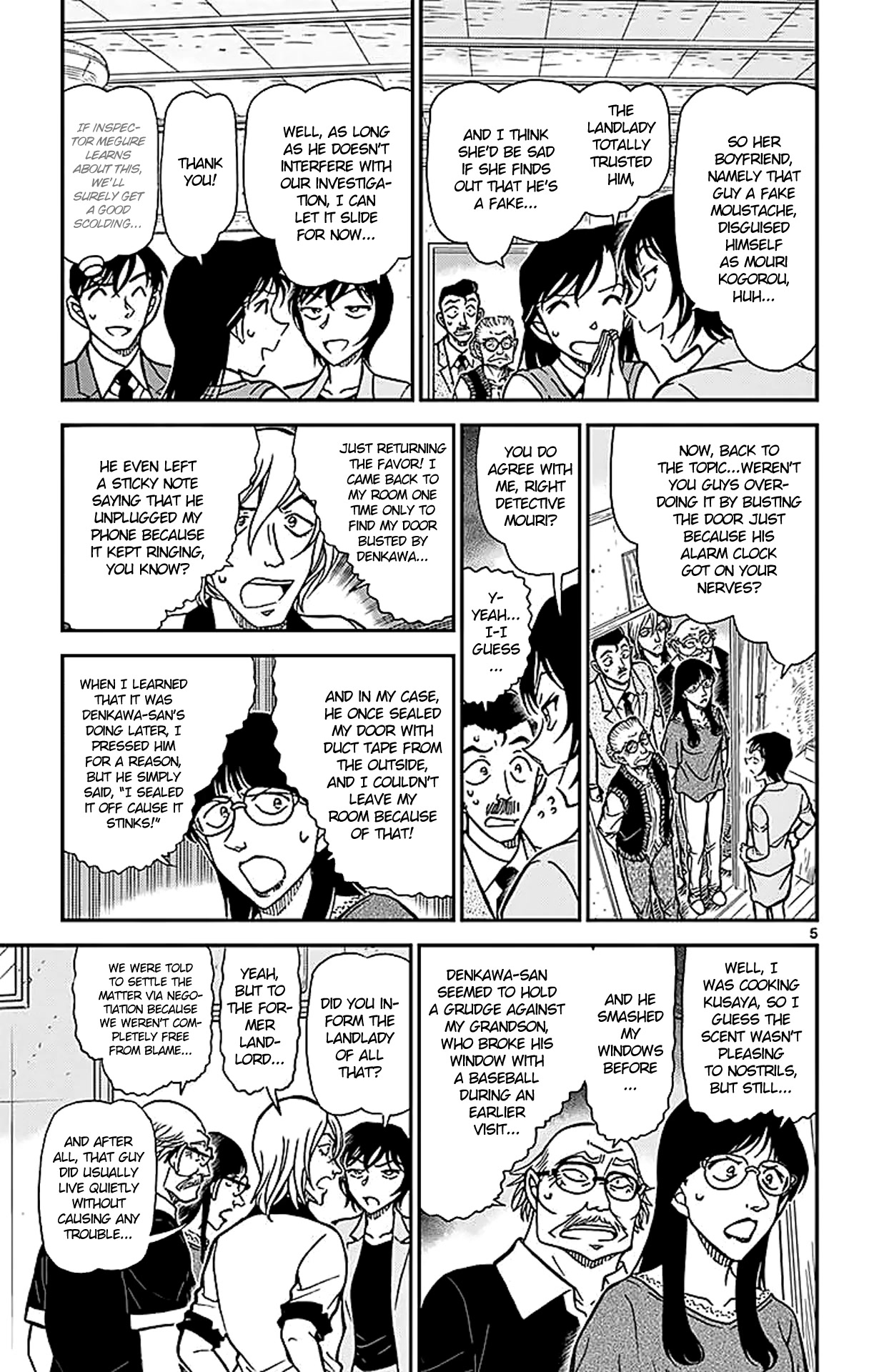 Detective Conan Chapter 788 page 6 - Chapter 788: The Real Sleeping Kogorou