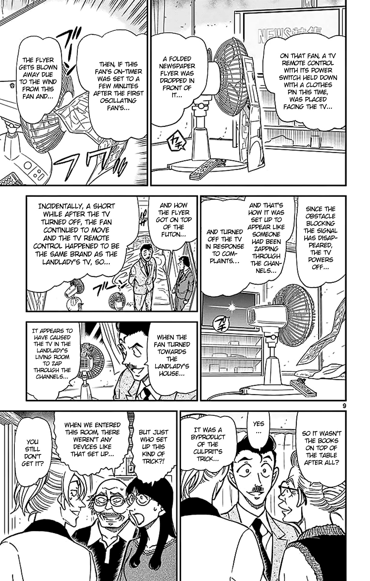 Detective Conan Chapter 789 page 10 - Chapter 789: The Kogorou Imposter's Great Deduction