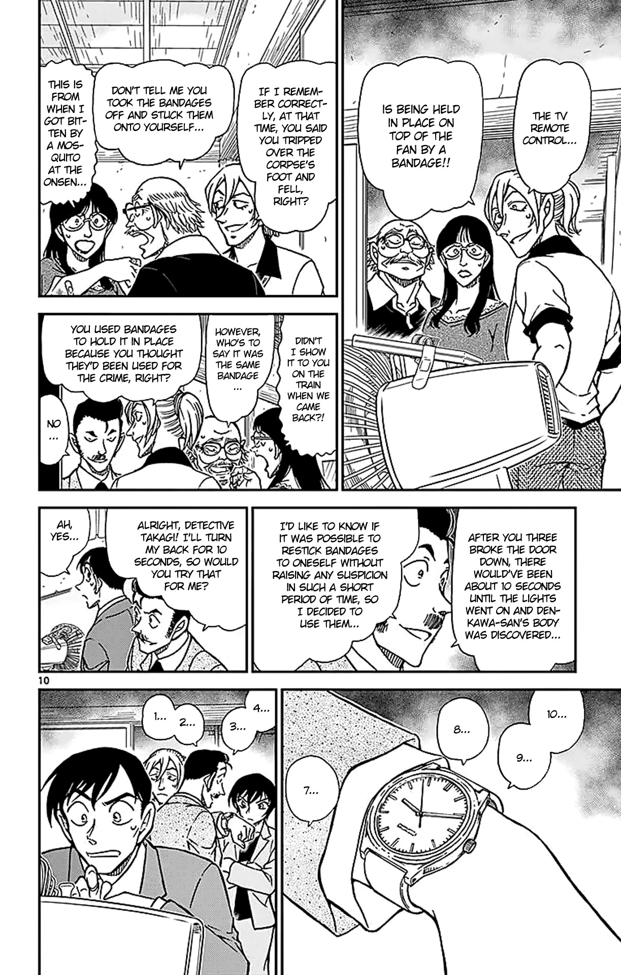 Detective Conan Chapter 789 page 11 - Chapter 789: The Kogorou Imposter's Great Deduction
