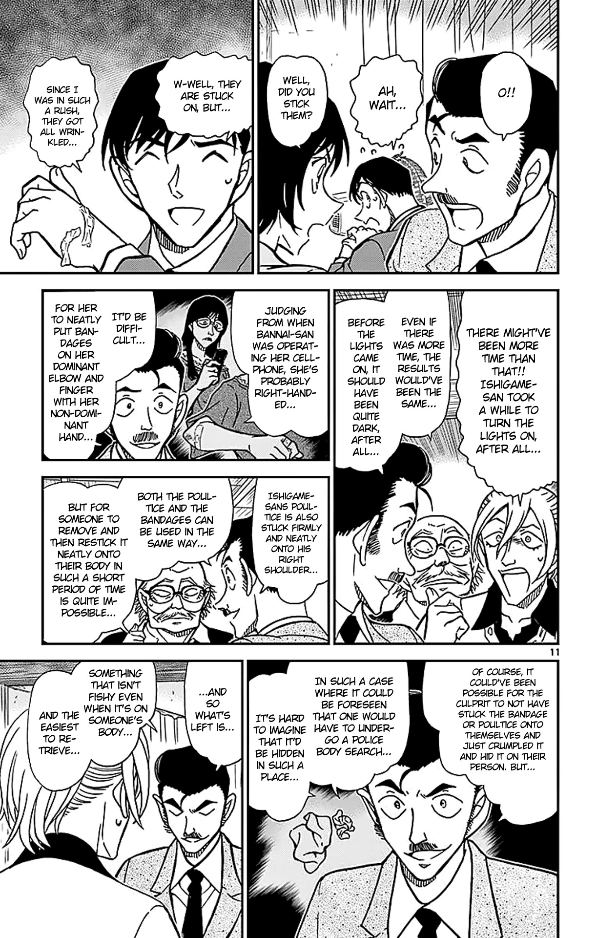 Detective Conan Chapter 789 page 12 - Chapter 789: The Kogorou Imposter's Great Deduction