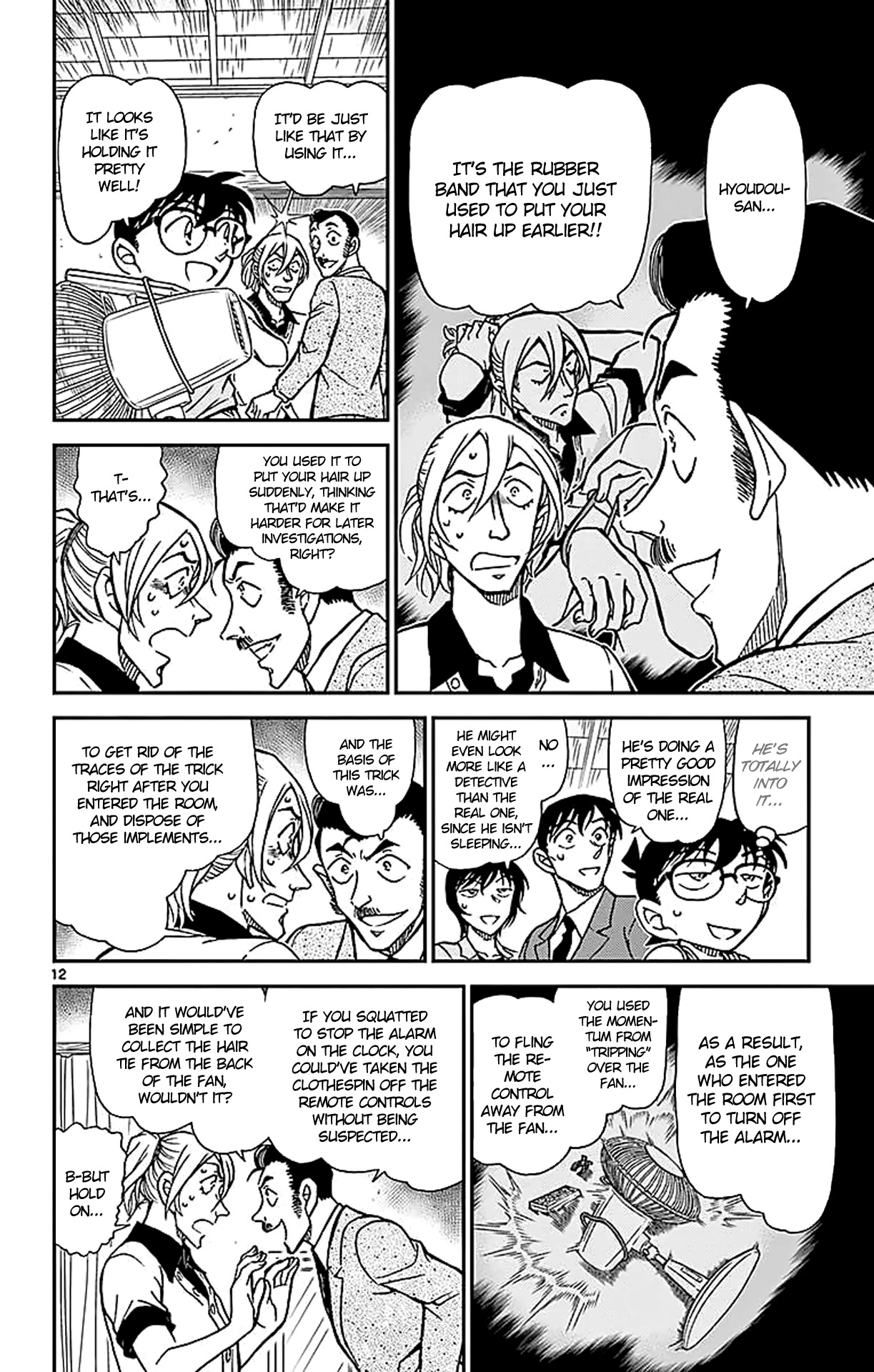 Detective Conan Chapter 789 page 13 - Chapter 789: The Kogorou Imposter's Great Deduction