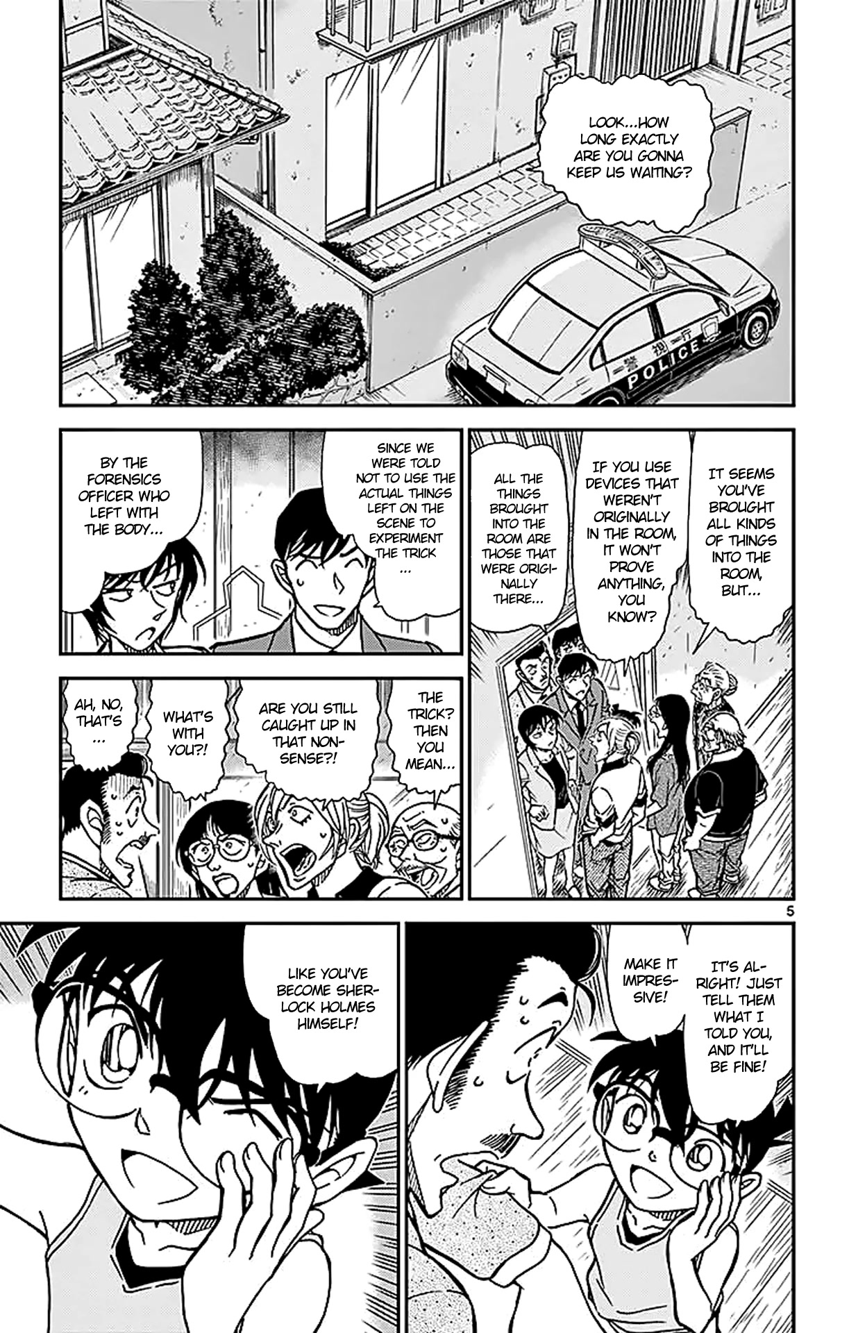 Detective Conan Chapter 789 page 6 - Chapter 789: The Kogorou Imposter's Great Deduction