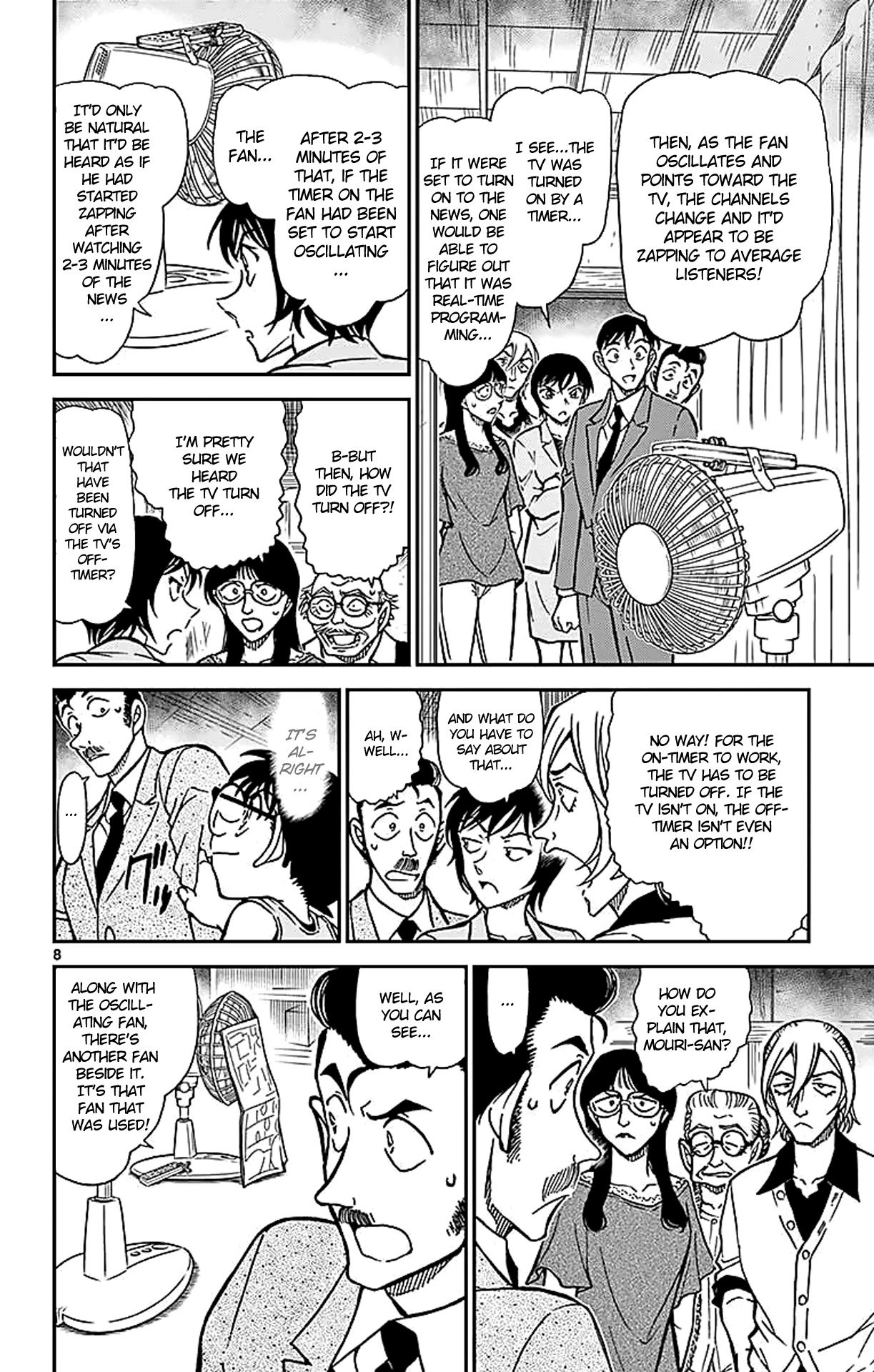 Detective Conan Chapter 789 page 9 - Chapter 789: The Kogorou Imposter's Great Deduction