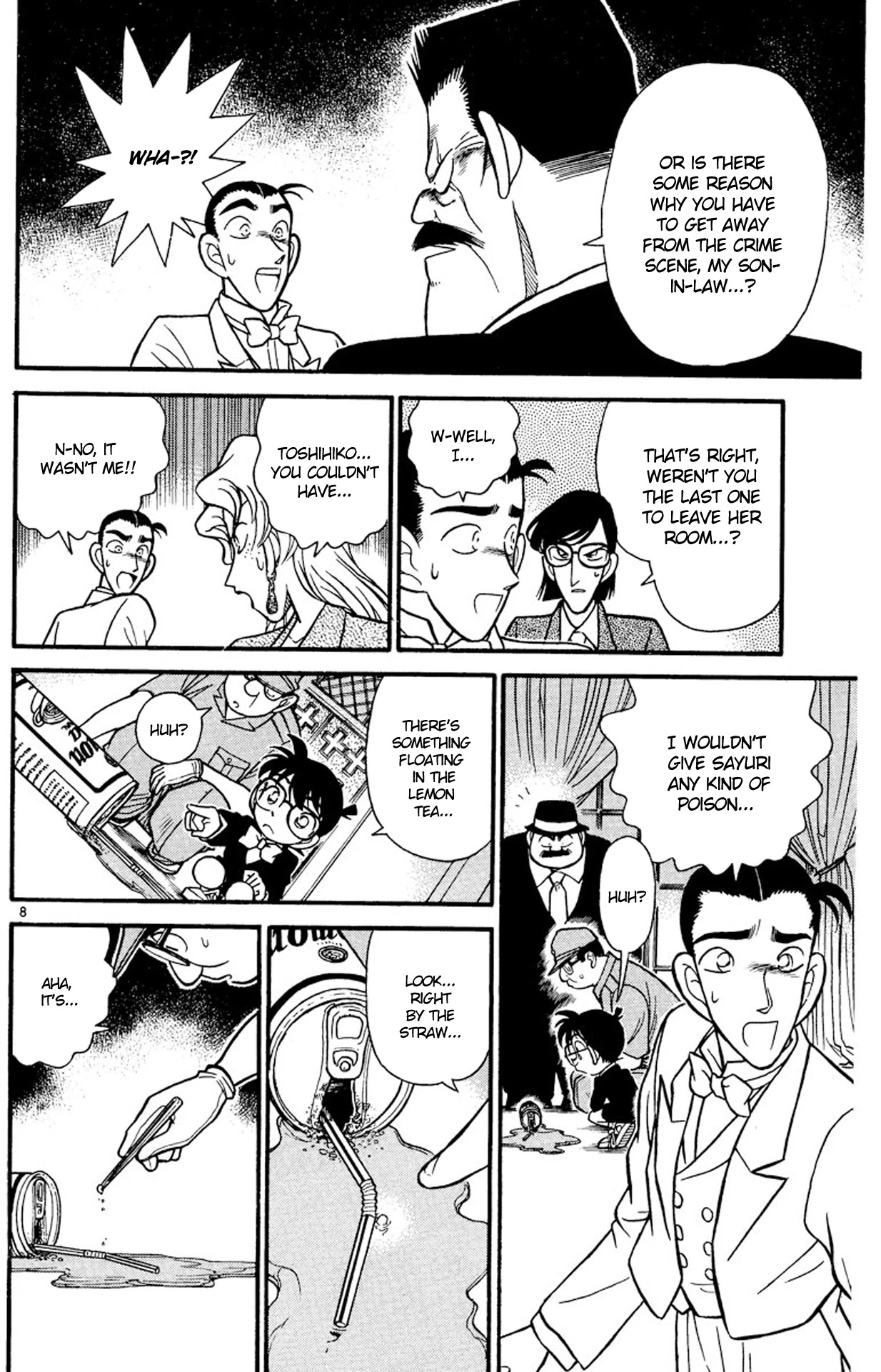 Detective Conan Chapter 79 page 10 - Chapter 79: Forbidden Lemon Tea?!