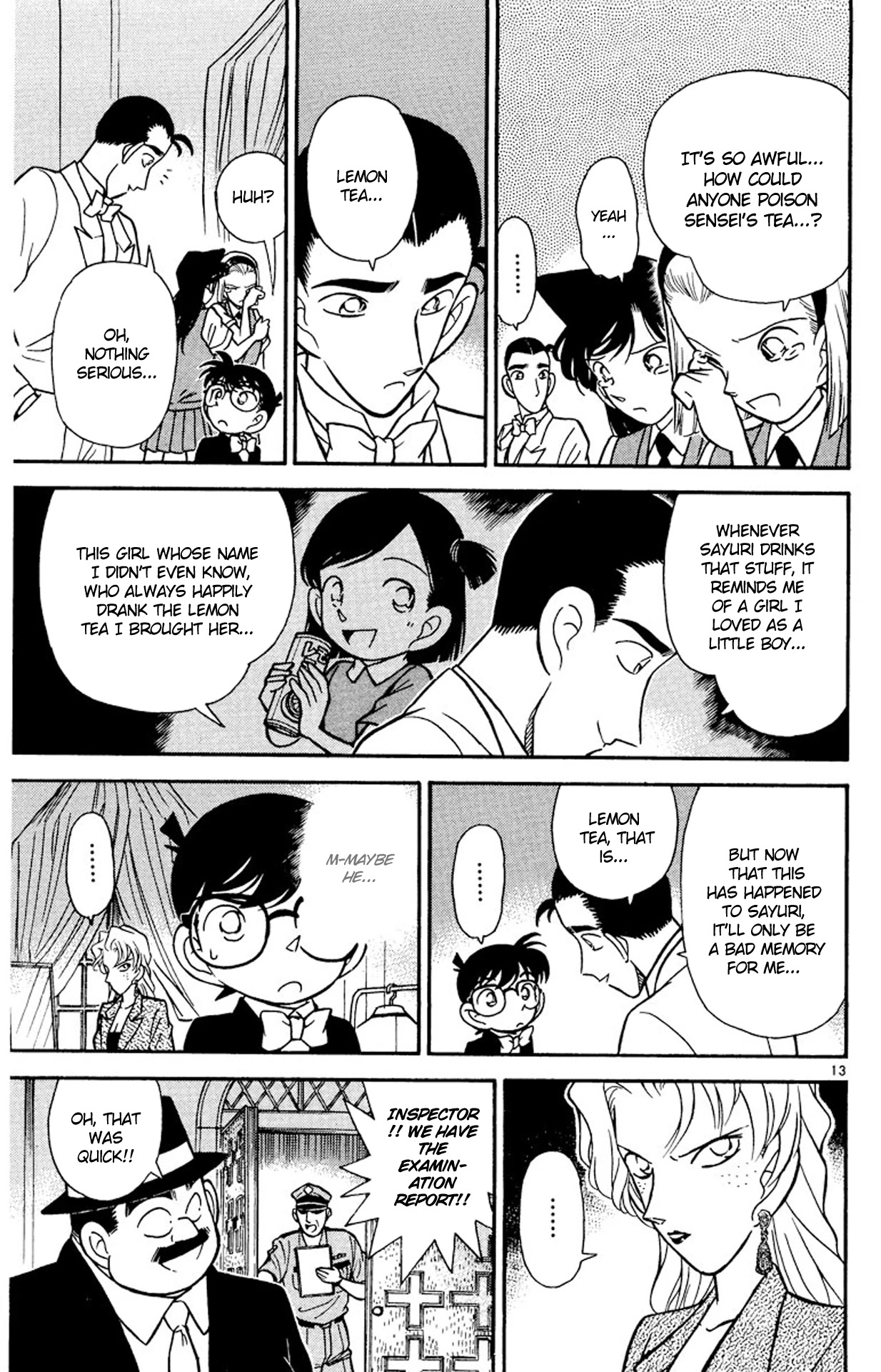 Detective Conan Chapter 79 page 15 - Chapter 79: Forbidden Lemon Tea?!