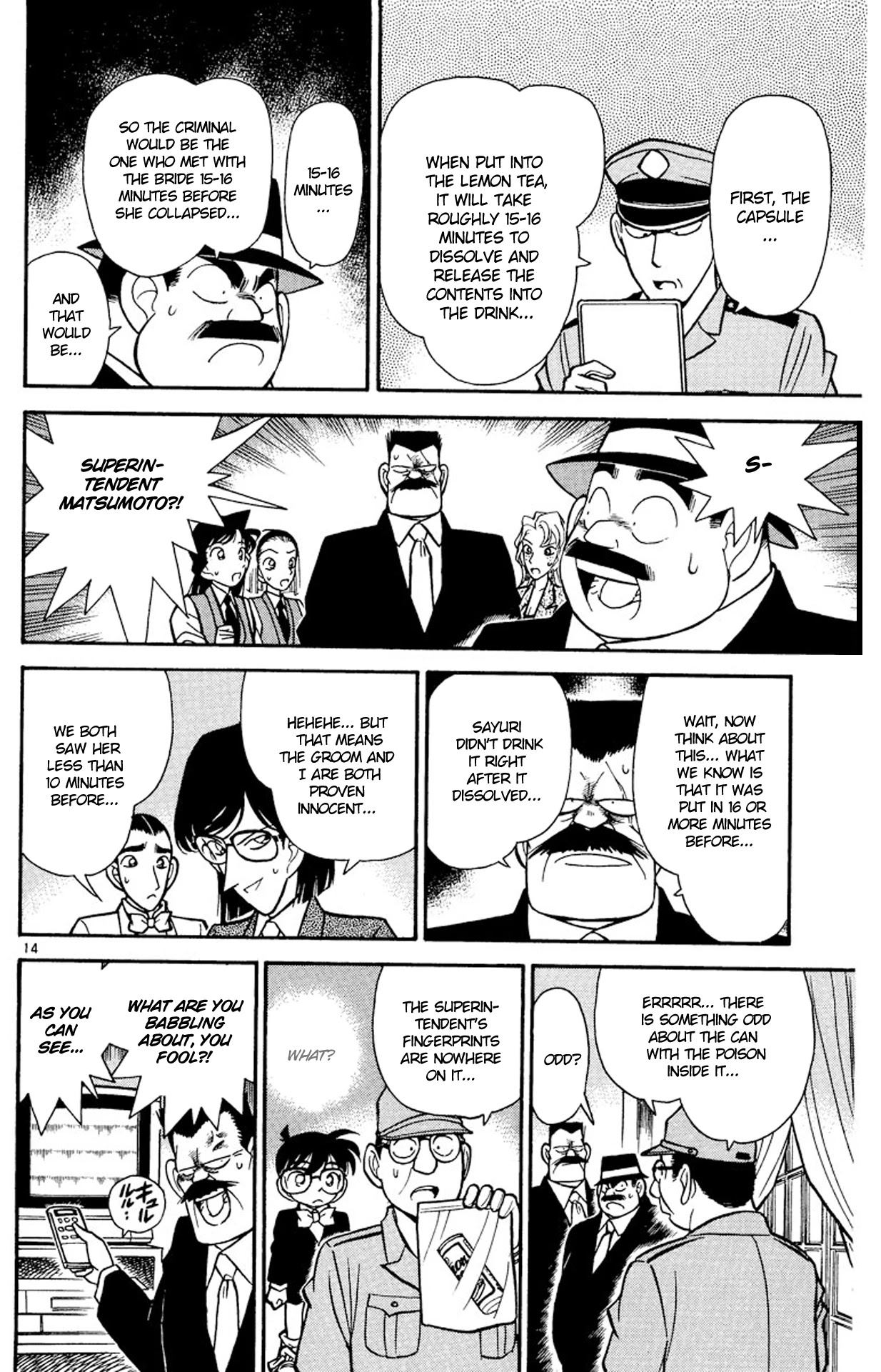 Detective Conan Chapter 79 page 16 - Chapter 79: Forbidden Lemon Tea?!