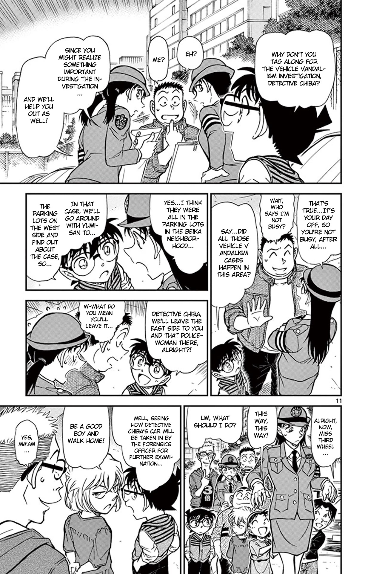 Detective Conan Chapter 790 page 12 - Chapter 790: The Object of Detective Chiba's First Love