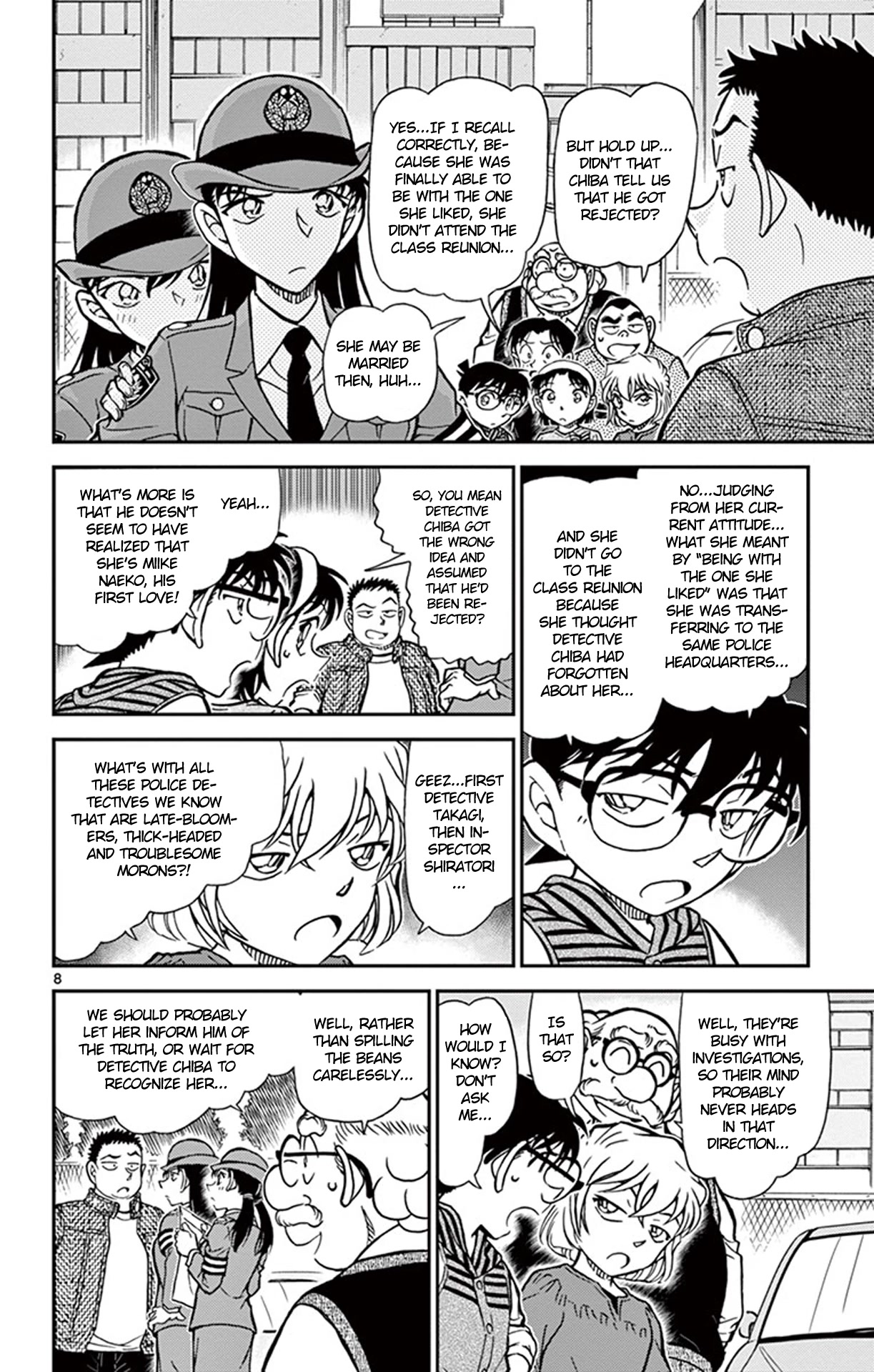 Detective Conan Chapter 790 page 9 - Chapter 790: The Object of Detective Chiba's First Love