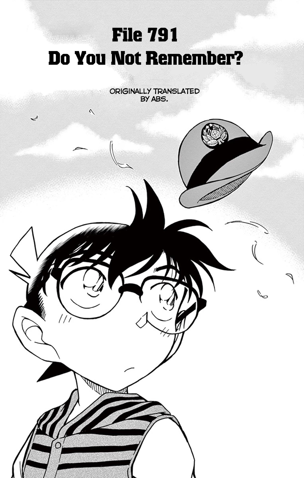 Detective Conan Chapter 791 page 2 - Chapter 791: Do You Not Remember...?