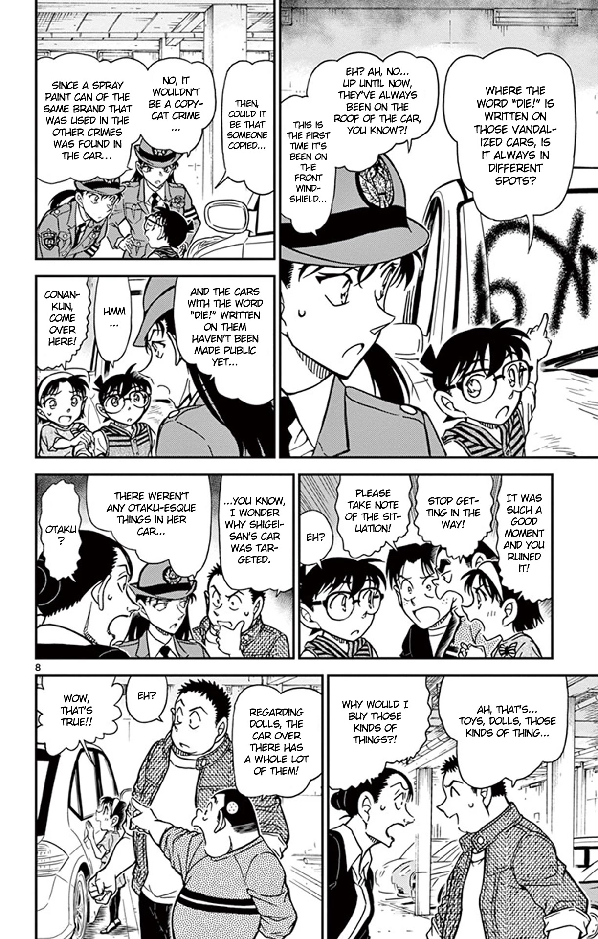Detective Conan Chapter 791 page 9 - Chapter 791: Do You Not Remember...?