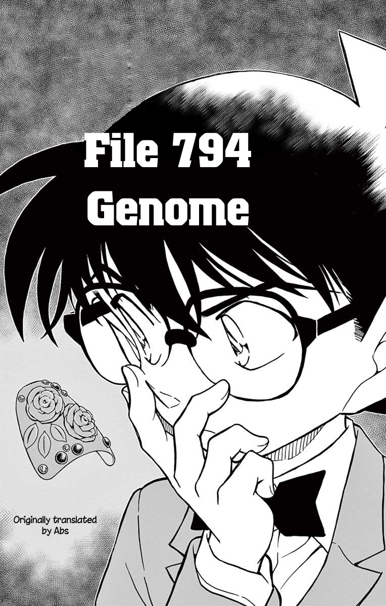 Detective Conan Chapter 794 page 2 - Chapter 794: Genome