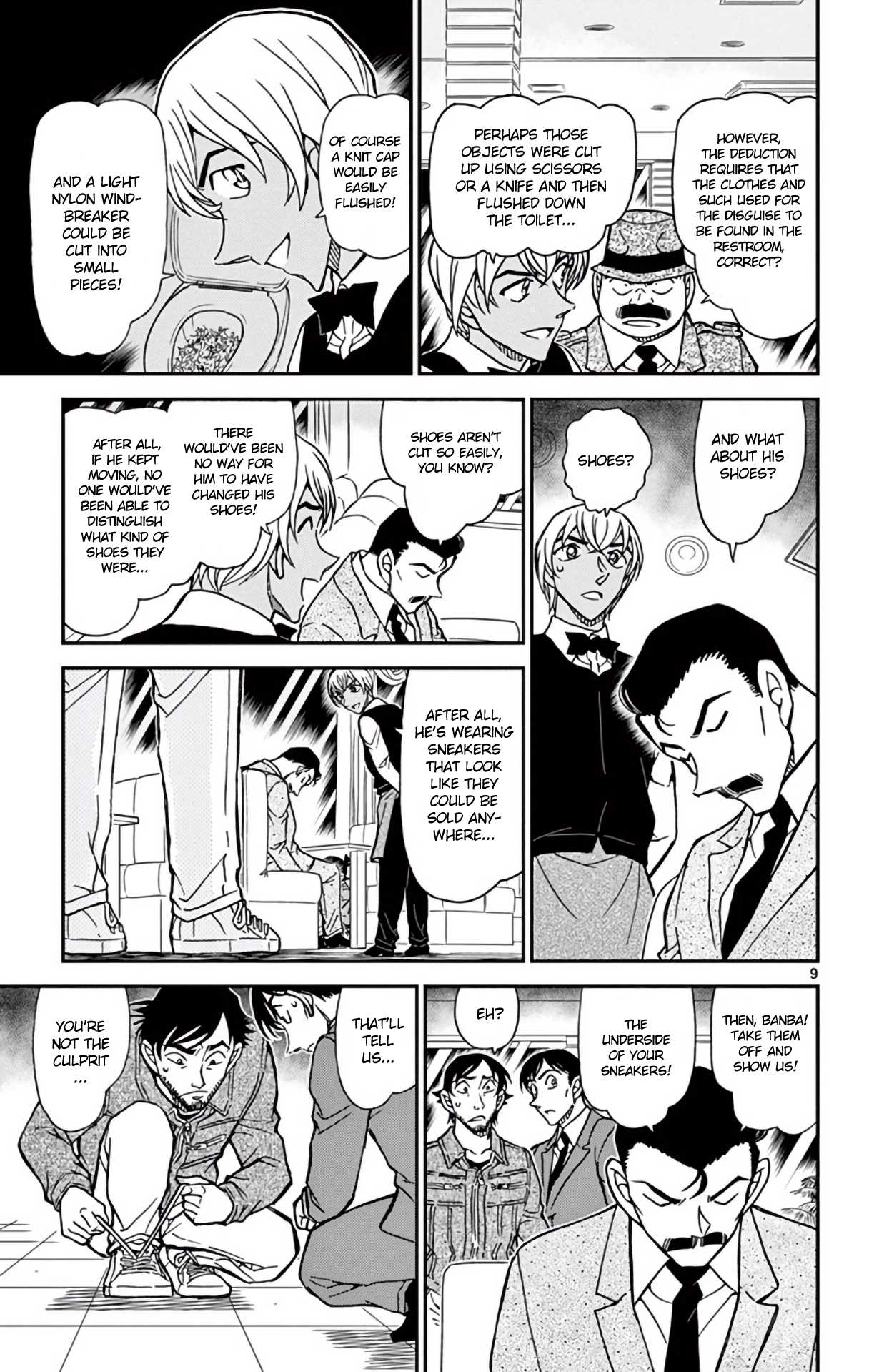 Detective Conan Chapter 795 page 10 - Chapter 795: Destined to Re-enter the Flames