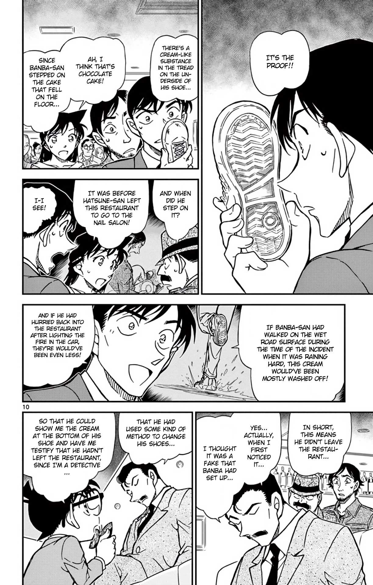 Detective Conan Chapter 795 page 11 - Chapter 795: Destined to Re-enter the Flames
