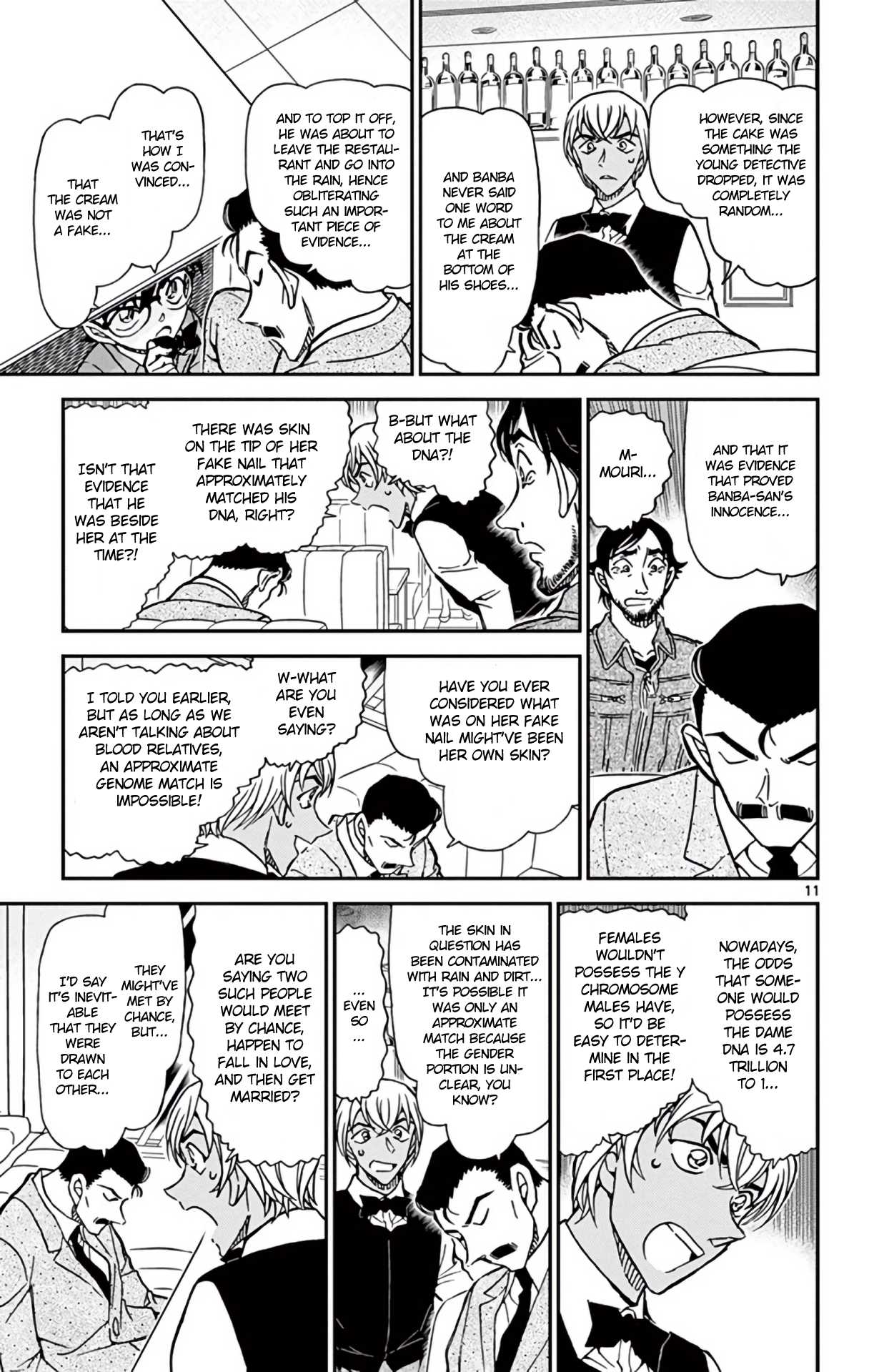 Detective Conan Chapter 795 page 12 - Chapter 795: Destined to Re-enter the Flames