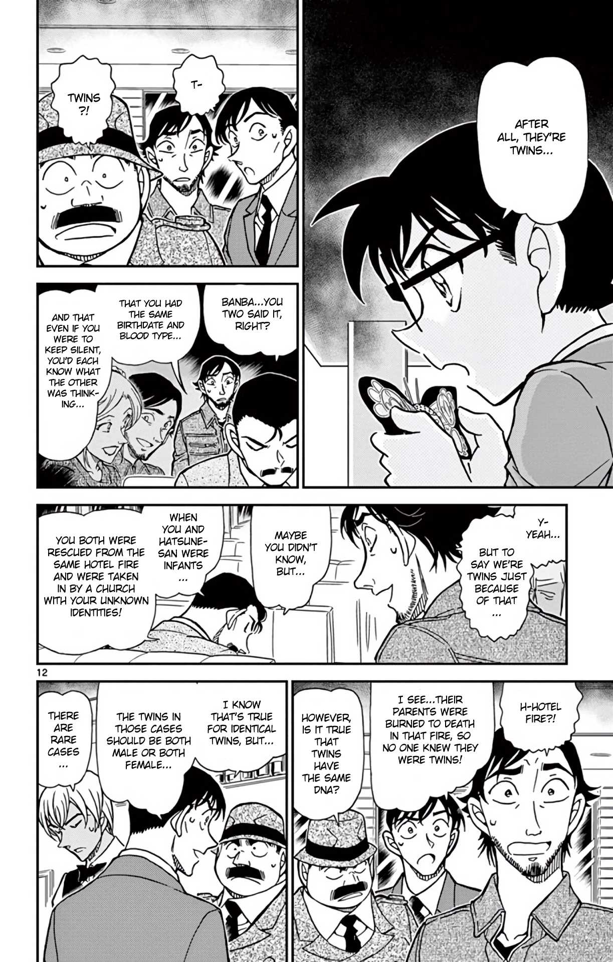 Detective Conan Chapter 795 page 13 - Chapter 795: Destined to Re-enter the Flames