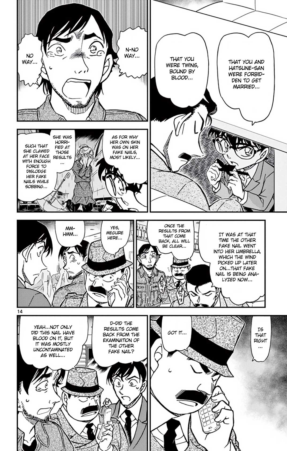Detective Conan Chapter 795 page 15 - Chapter 795: Destined to Re-enter the Flames