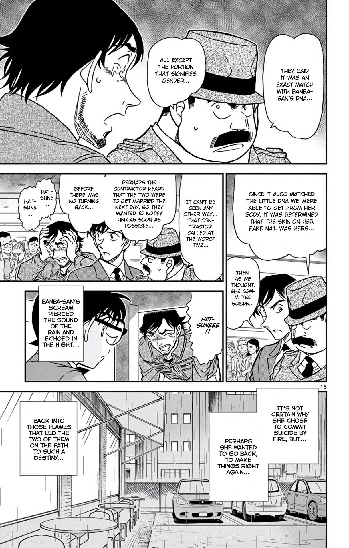 Detective Conan Chapter 795 page 16 - Chapter 795: Destined to Re-enter the Flames