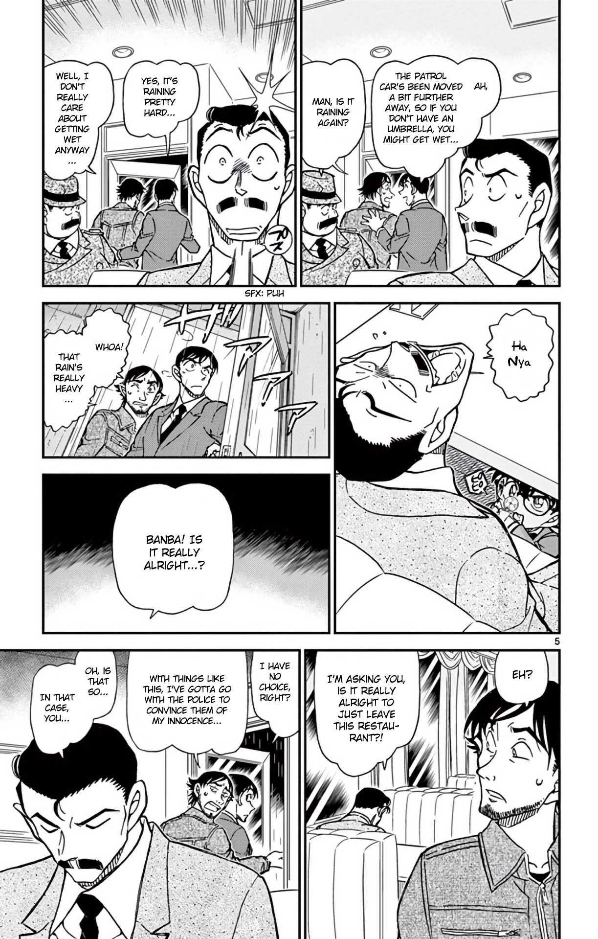 Detective Conan Chapter 795 page 6 - Chapter 795: Destined to Re-enter the Flames