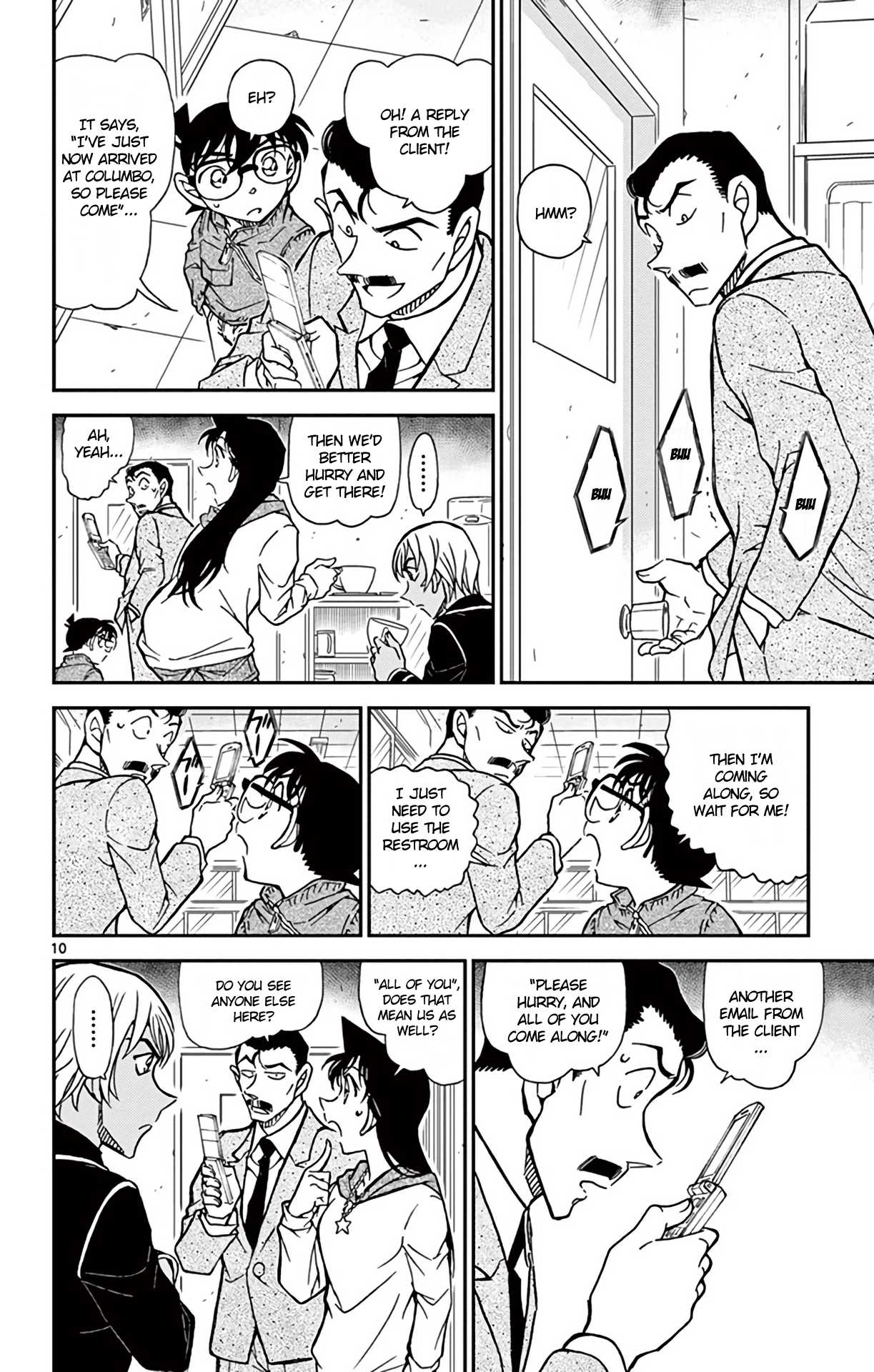 Detective Conan Chapter 796 page 11 - Chapter 796: The Meeting at Columbo