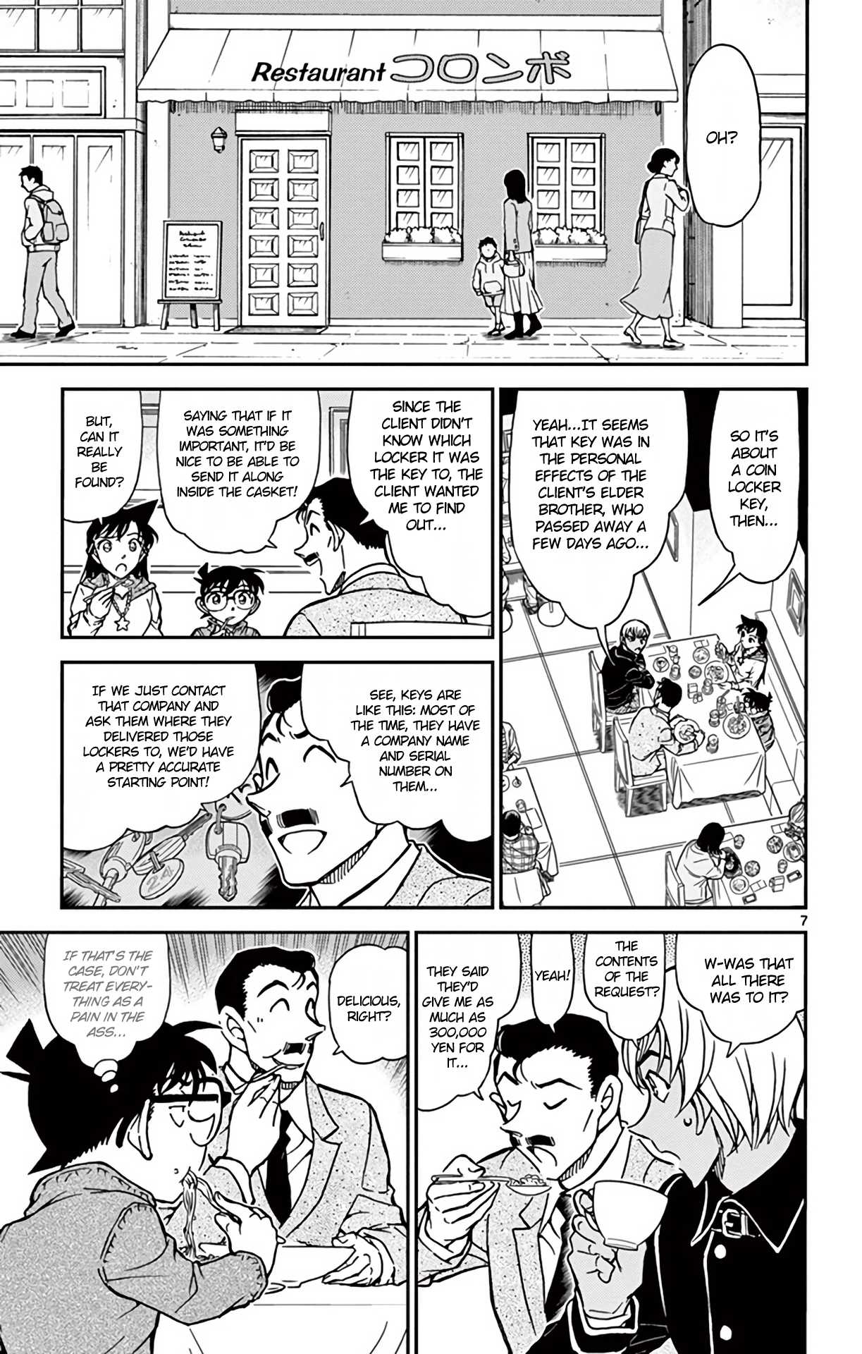 Detective Conan Chapter 796 page 8 - Chapter 796: The Meeting at Columbo