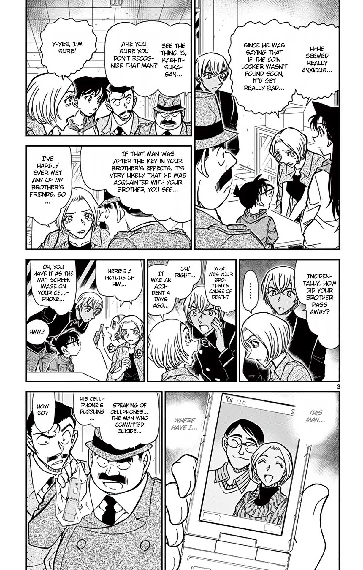 Detective Conan Chapter 797 page 4 - Chapter 797: Intertwined Lies & Mysteries