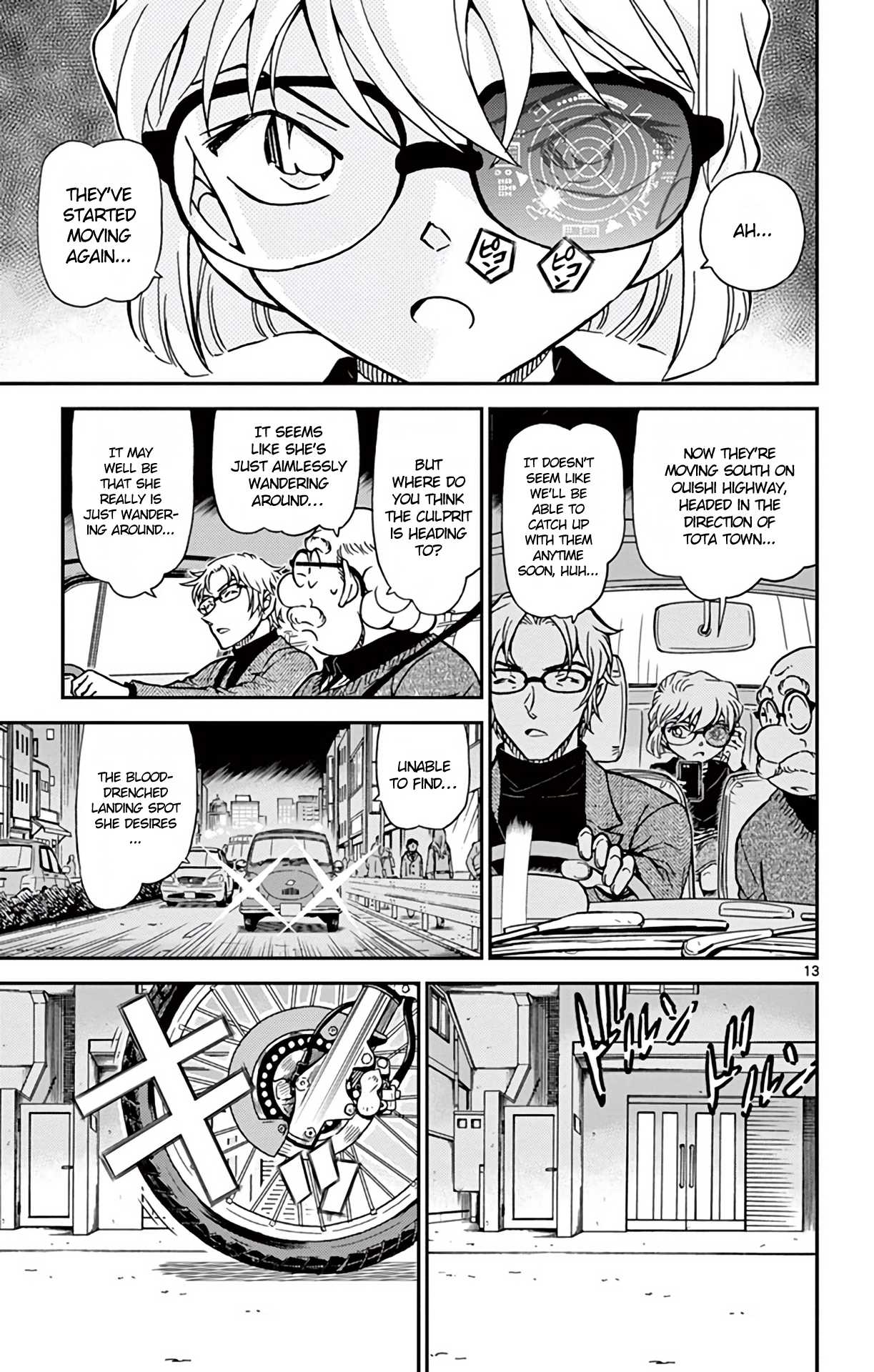 Detective Conan Chapter 798 page 14 - Chapter 798: Detectives' Nocturne