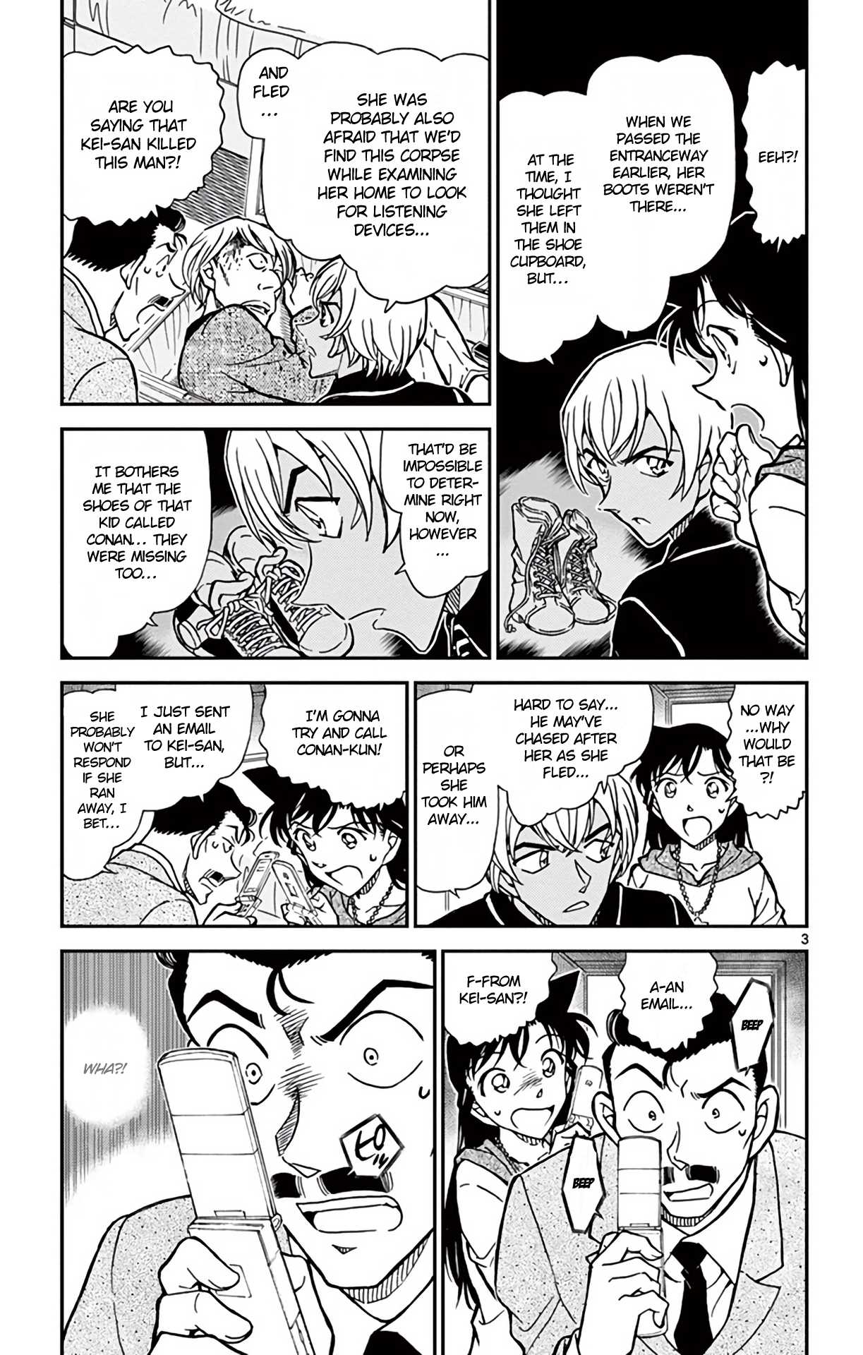 Detective Conan Chapter 798 page 4 - Chapter 798: Detectives' Nocturne