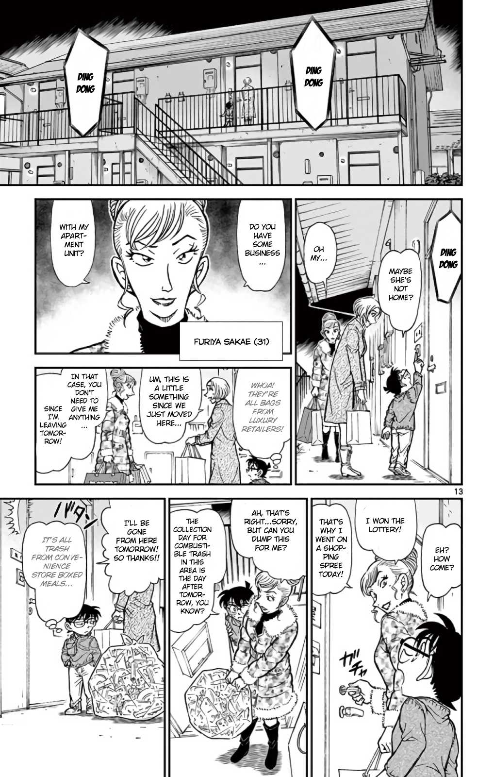 Detective Conan Chapter 799 page 14 - Chapter 799: A Child's Curiosity & A Detective's Spirit of Inquiry