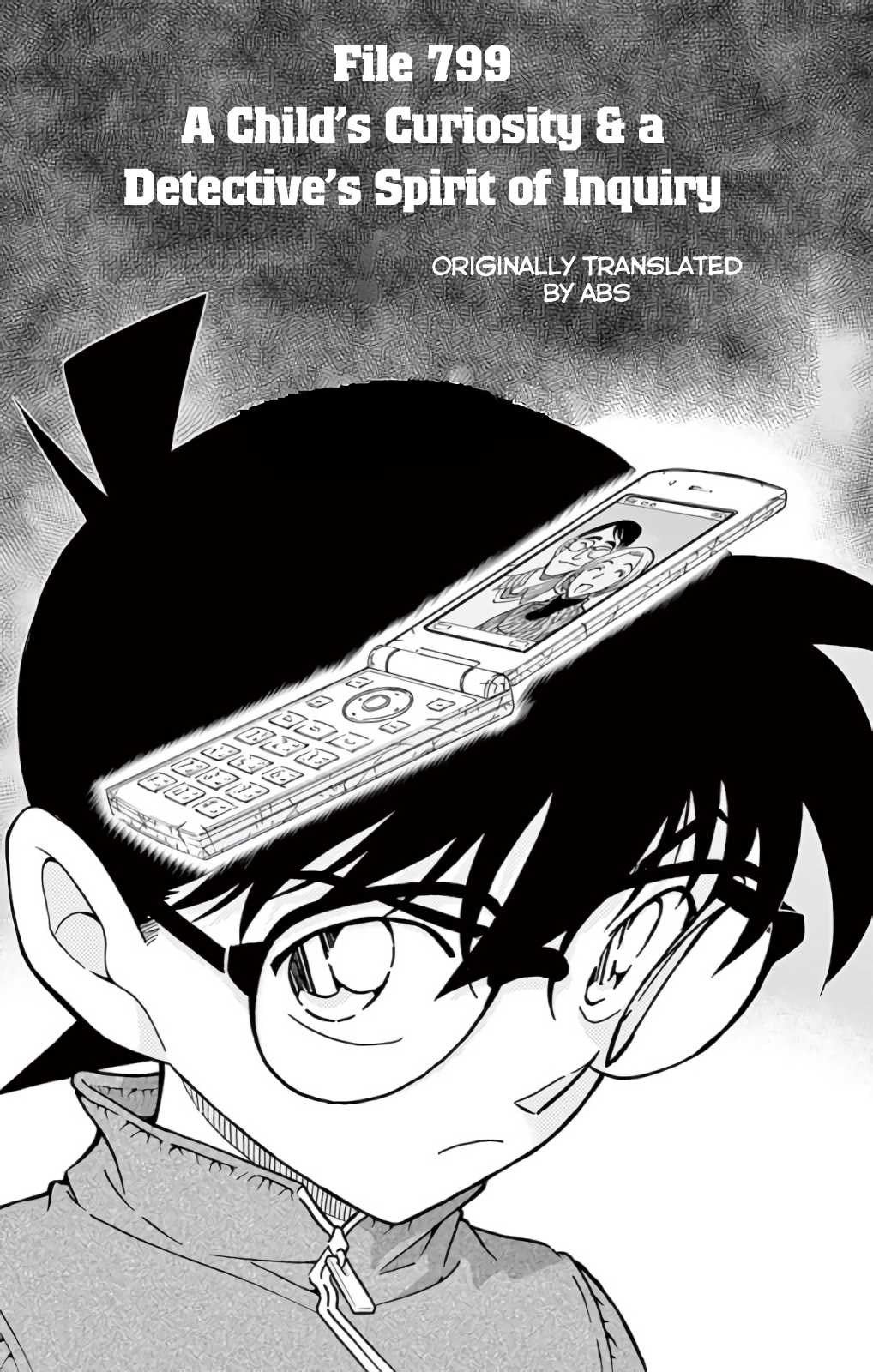 Detective Conan Chapter 799 page 2 - Chapter 799: A Child's Curiosity & A Detective's Spirit of Inquiry