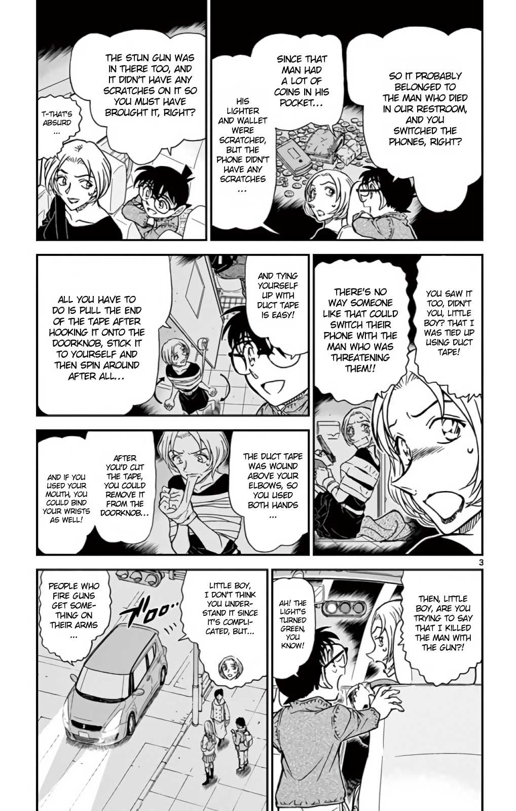 Detective Conan Chapter 799 page 4 - Chapter 799: A Child's Curiosity & A Detective's Spirit of Inquiry
