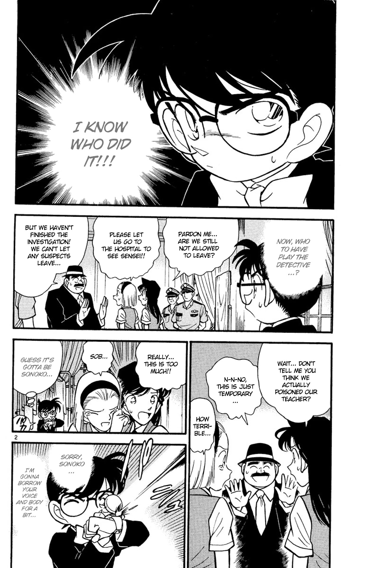 Detective Conan Chapter 80 page 3 - Chapter 80: A Reason for Murder