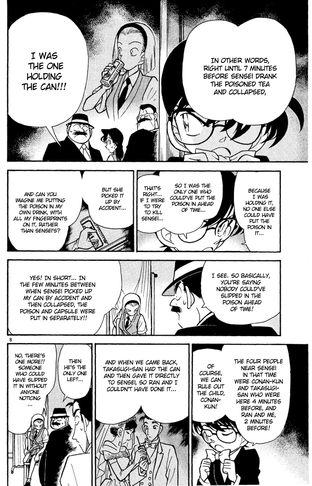 Detective Conan Chapter 80 page 9 - Chapter 80: A Reason for Murder