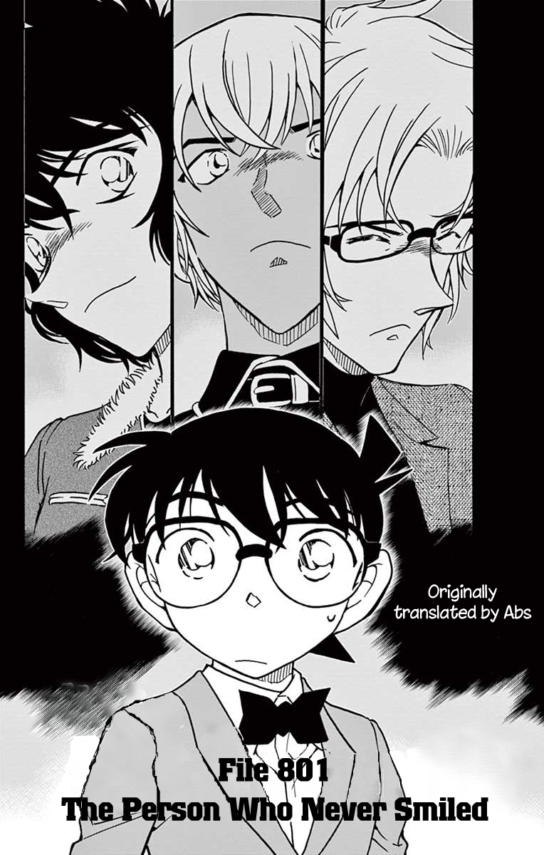 Detective Conan Chapter 801 page 2 - Chapter 801: The Person Who Never Smiled