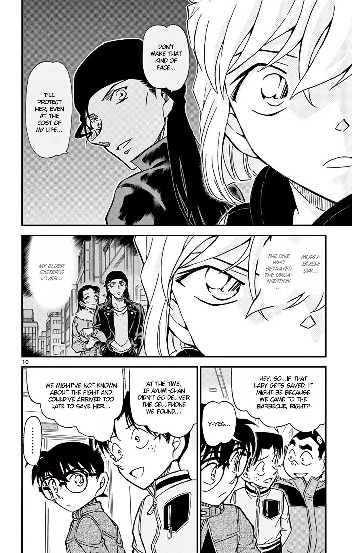 Detective Conan Chapter 802 page 11 - Chapter 802: Don't Make That Kind of Face