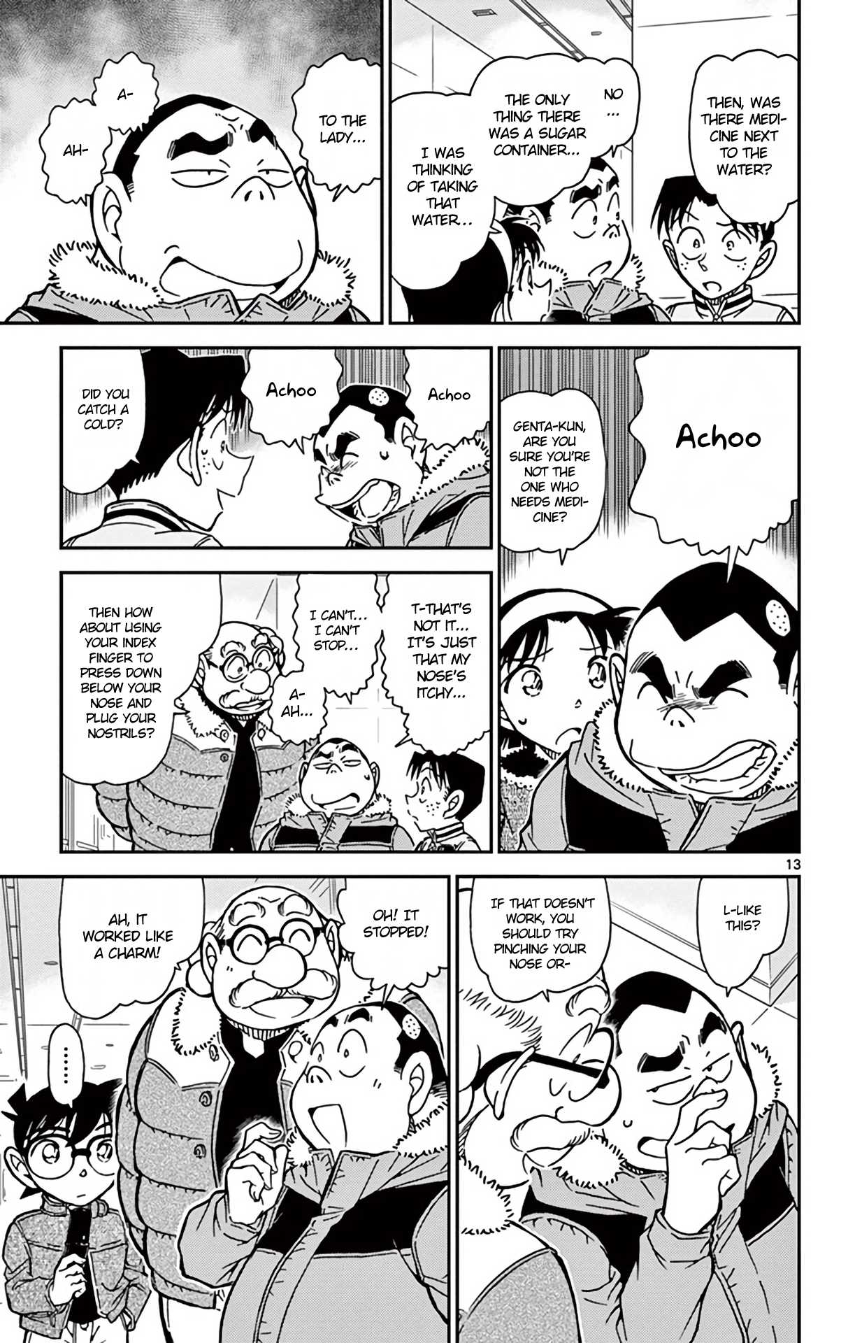 Detective Conan Chapter 802 page 14 - Chapter 802: Don't Make That Kind of Face