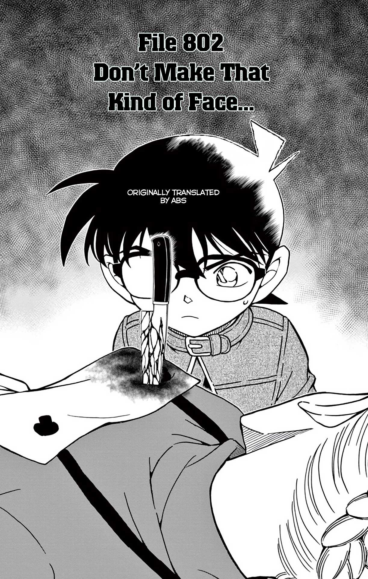Detective Conan Chapter 802 page 2 - Chapter 802: Don't Make That Kind of Face