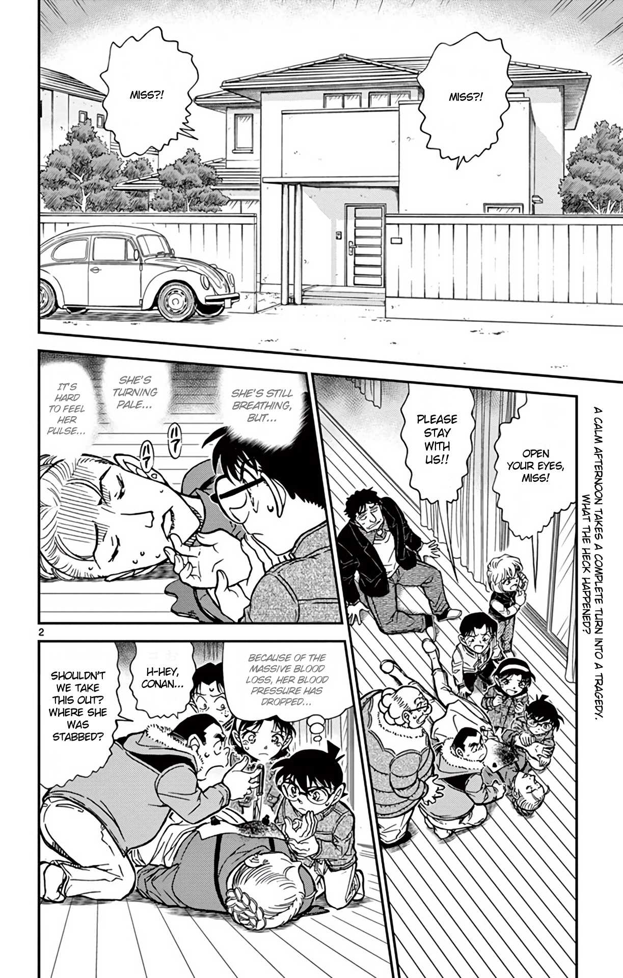 Detective Conan Chapter 802 page 3 - Chapter 802: Don't Make That Kind of Face