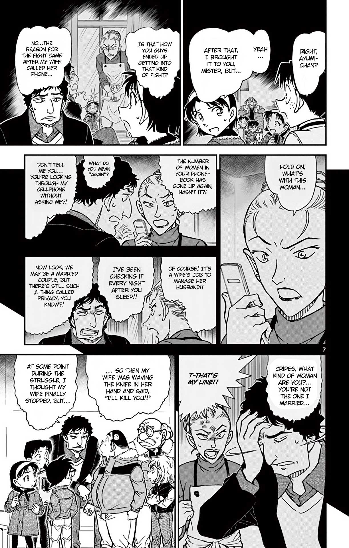 Detective Conan Chapter 802 page 8 - Chapter 802: Don't Make That Kind of Face