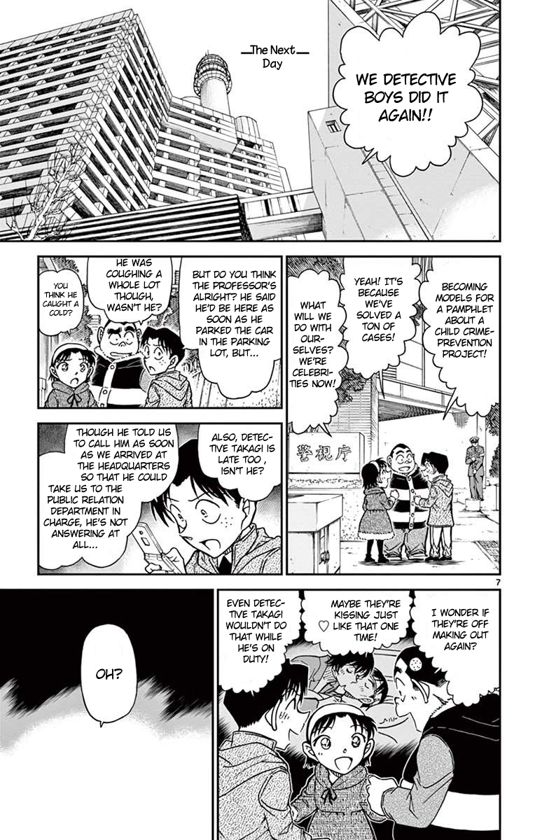 Detective Conan Chapter 804 page 8 - Chapter 804: The Present from Detective Takagi